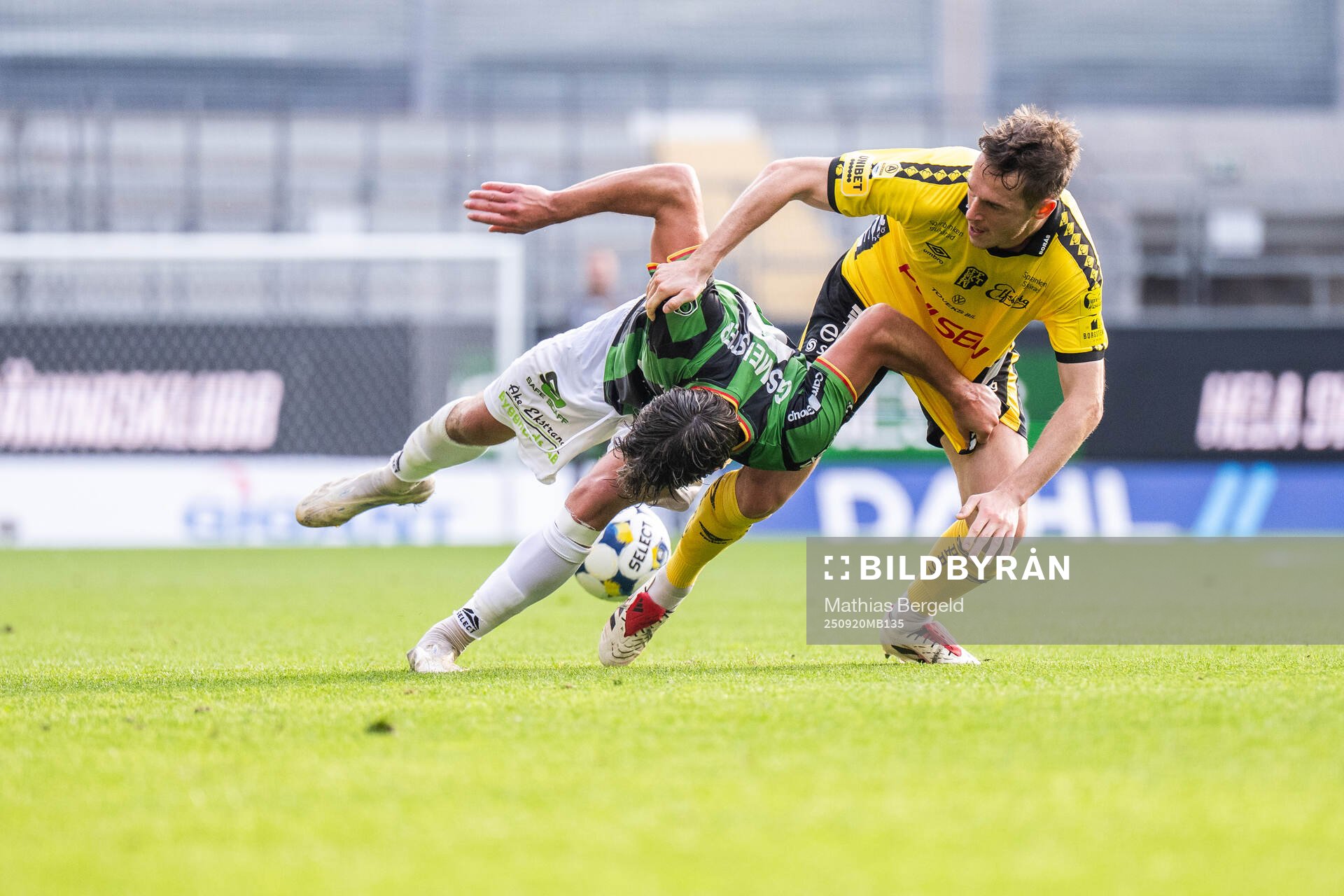 GAIS William Milovanovic och Elfsborgs Jens Jakob Dyhr