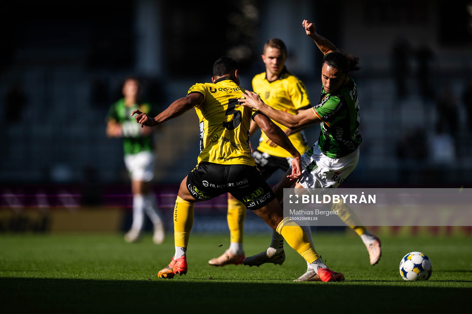 Elfsborgs Wenderson Oliveira do Nascimento och GAIS Amin
