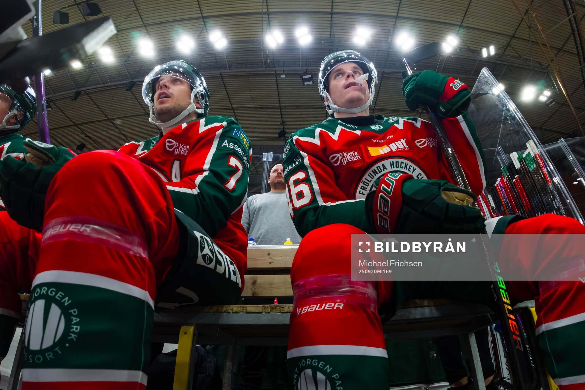 Frölundas Henrik Tömmernes och Dominik Egli