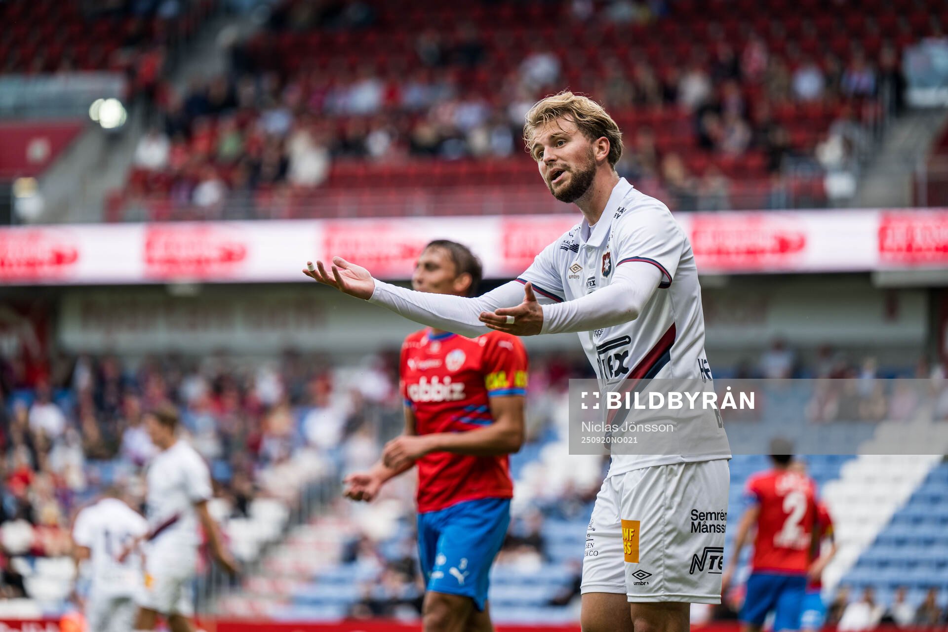 Örgrytes William Hofvander reagerar