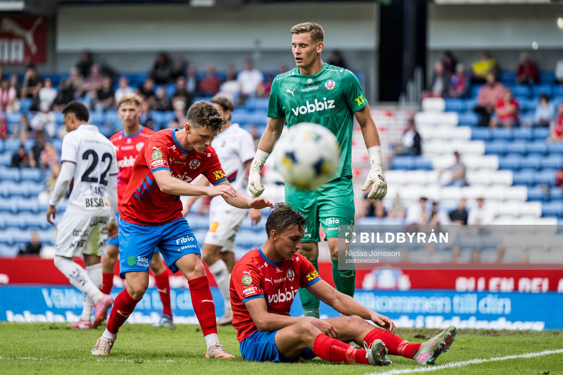 Helsingborgs Max Svensson, Wilhelm Nilsson och målvakt