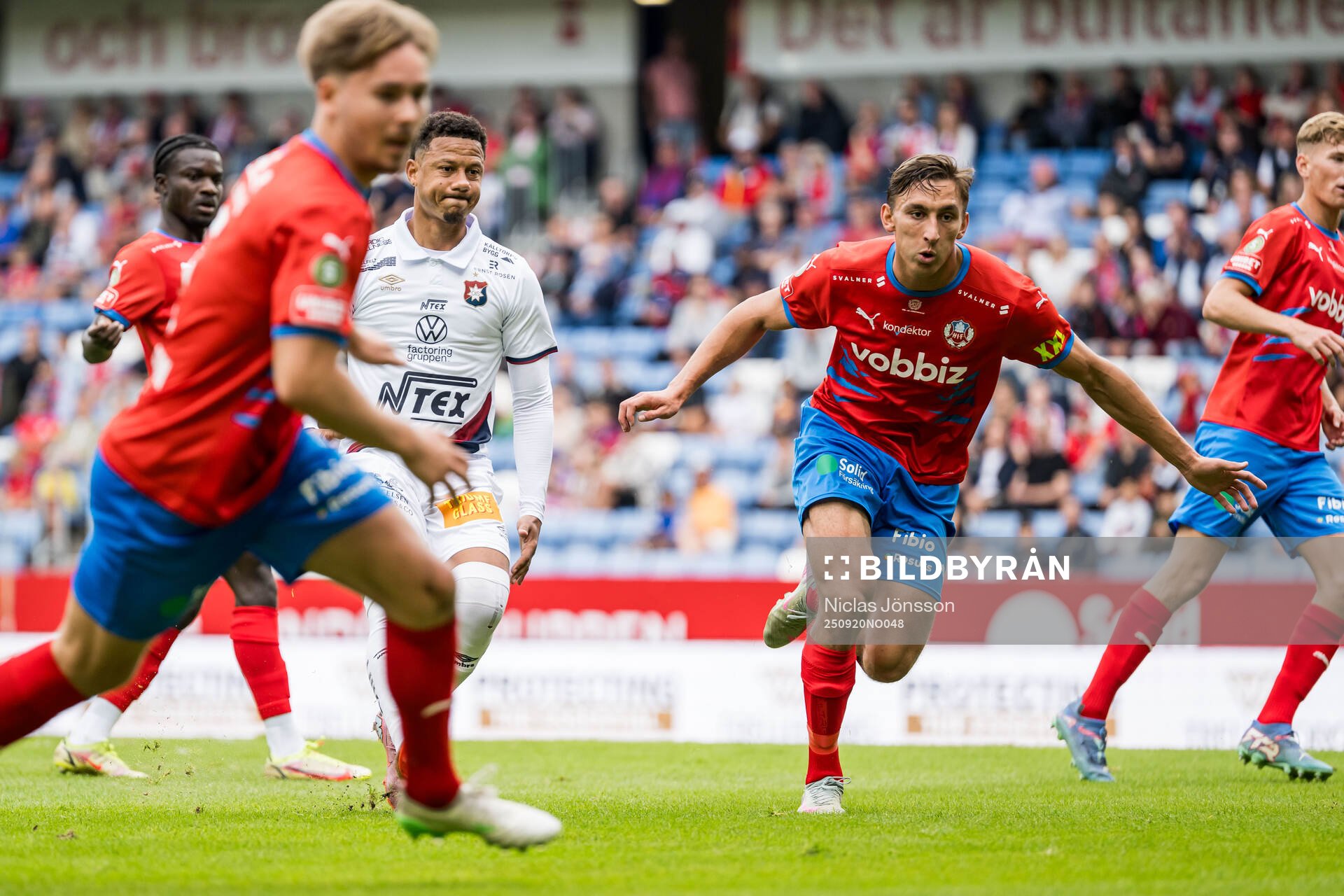 Örgrytes Tobias Sana och Helsingborgs Wilhelm Nilsson