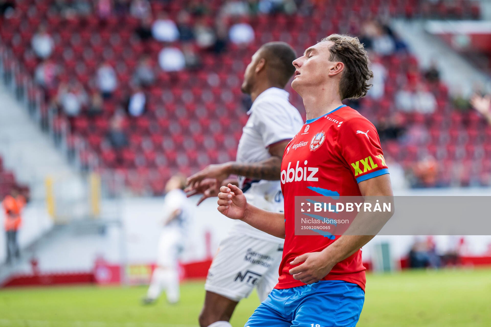 Helsingborgs Casper Ljung Hofvendahl deppar