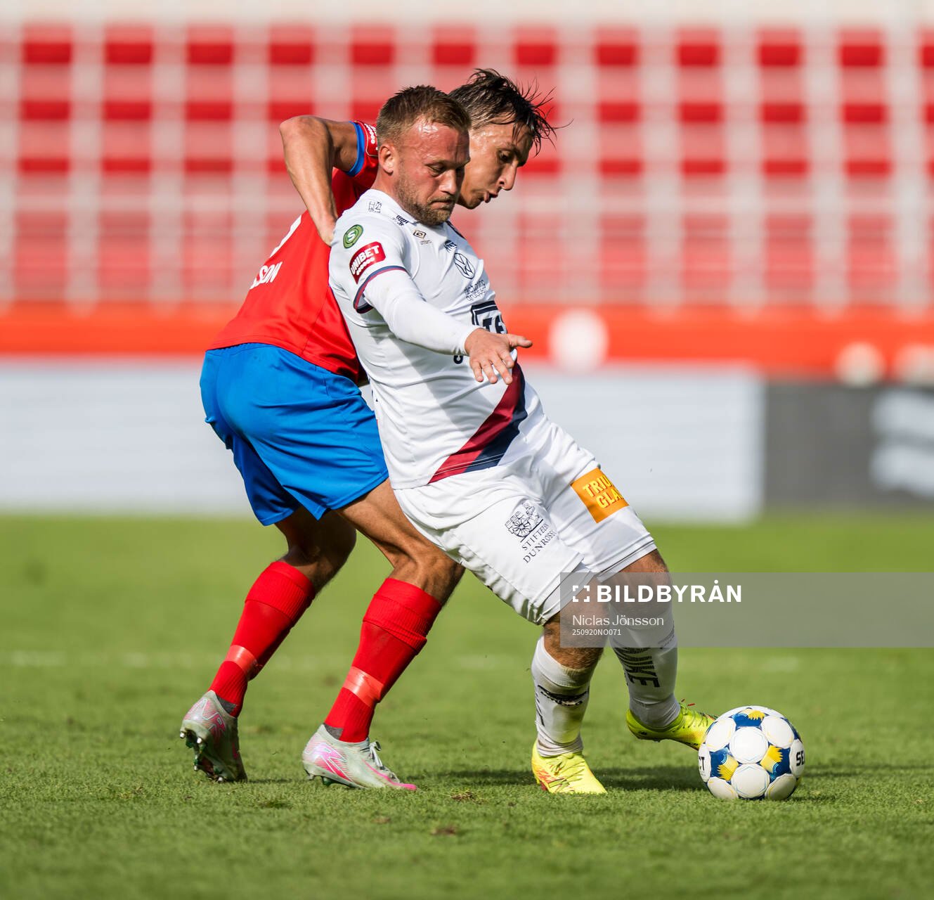 Örgrytes Nicklas Bärkroth och Helsingborgs Wilhelm Nilsson