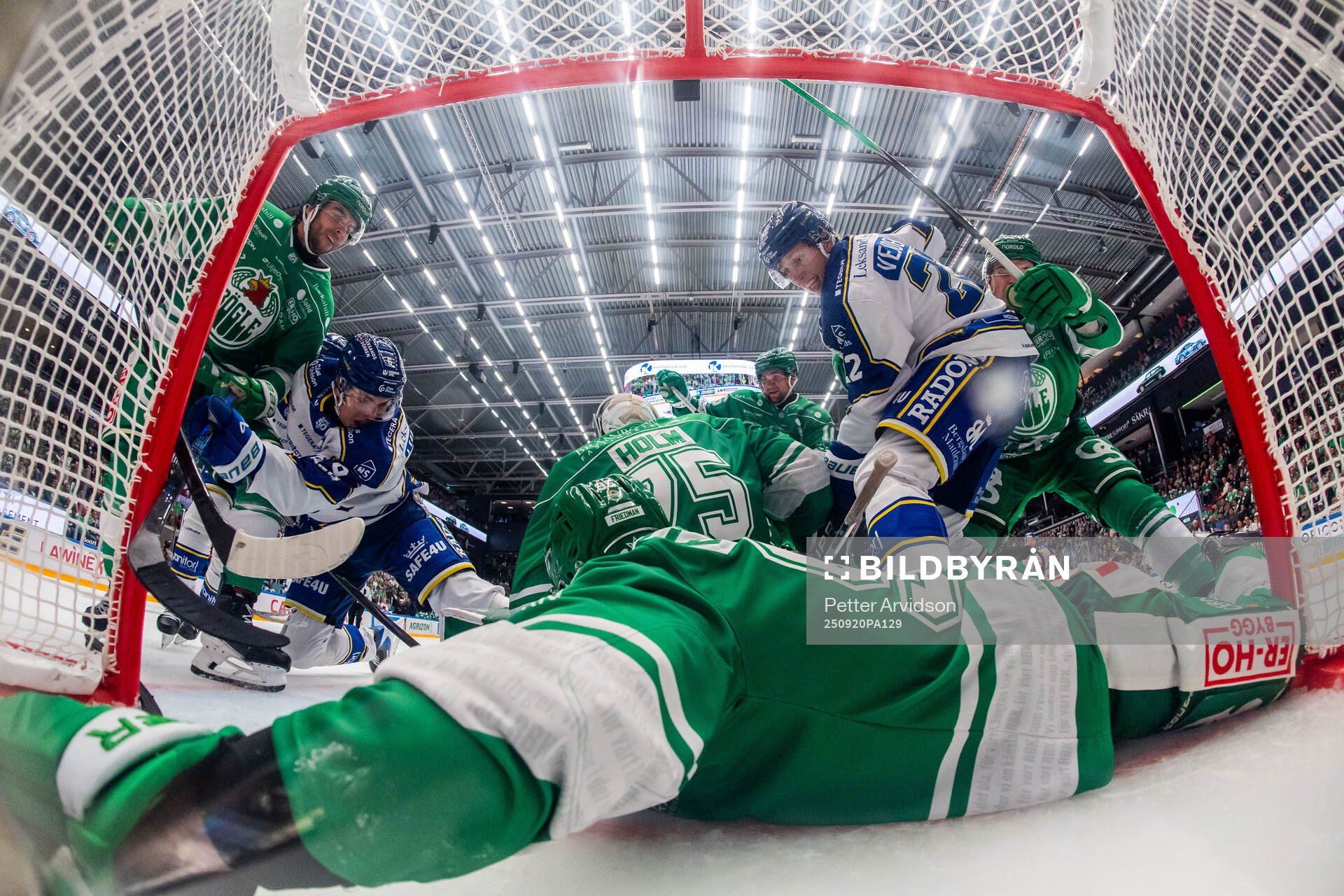 Leksands Alexander Lundqvist och Lukas Vejdemo oroar mot