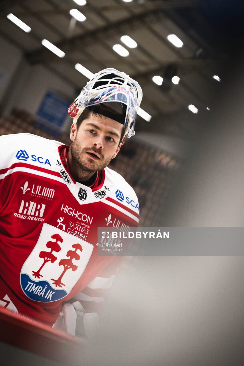 Timrås målvakt Tim Juel