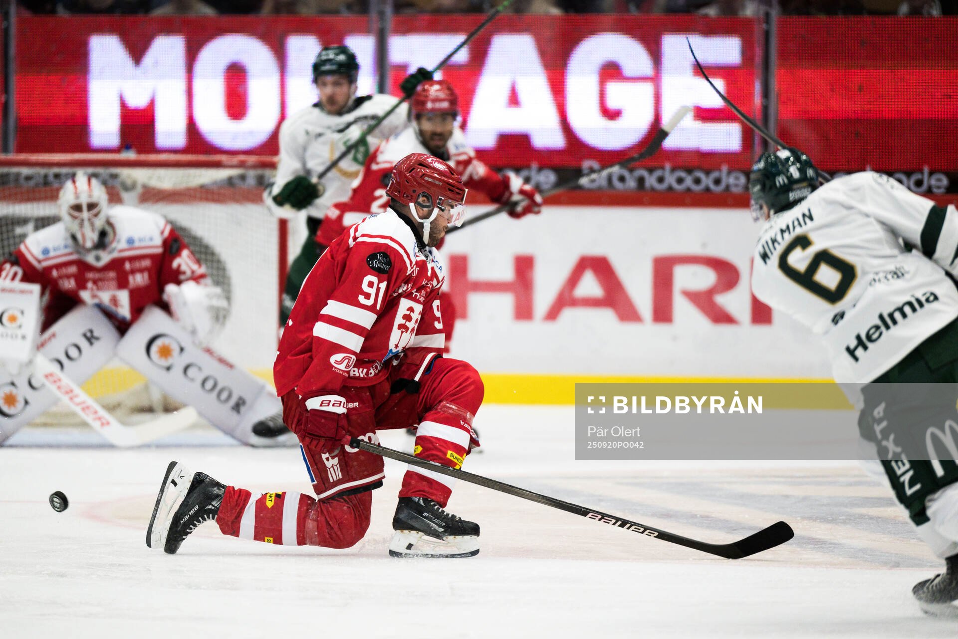 Timrås Magnus Pääjärvi och Färjestads Christoffer