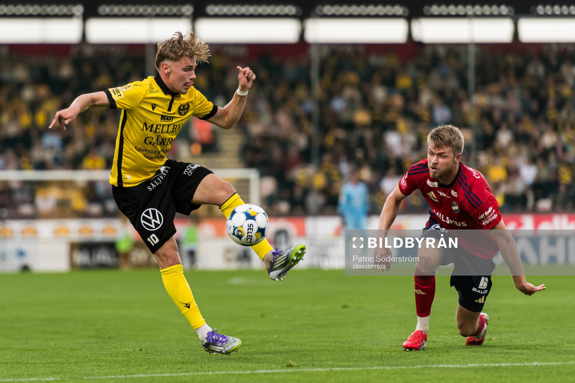 Mjällbys Jeppe Kjaer och Östers Magnus Christensen