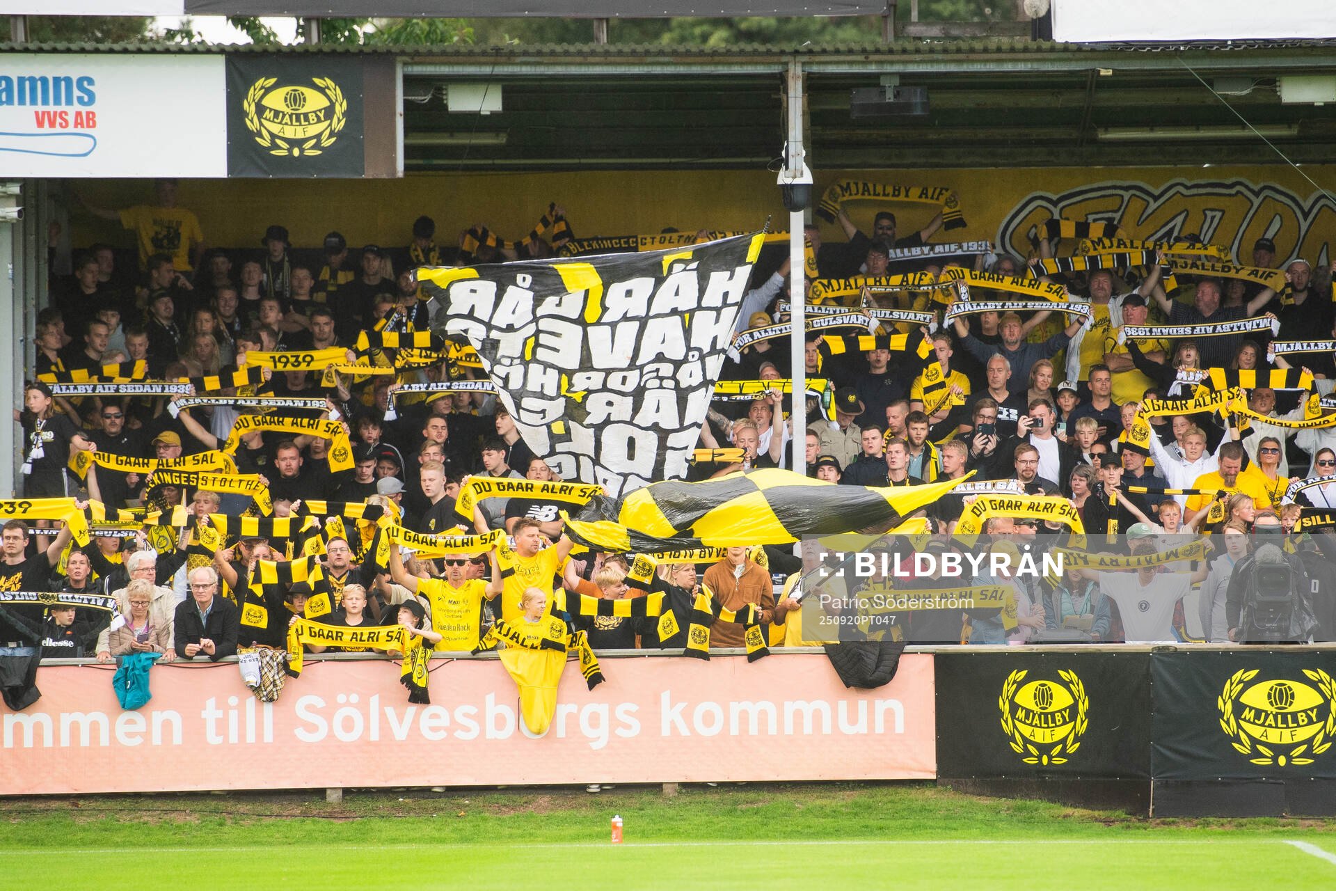 Mjällby AIFs supportrar
