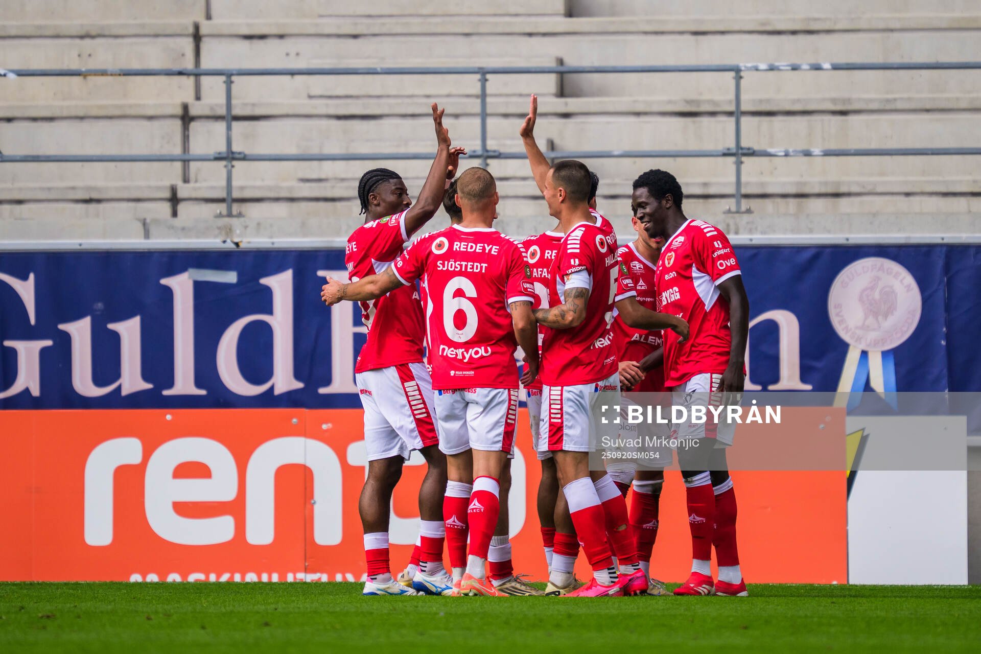 Kalmars Aboubacar Keita jublar