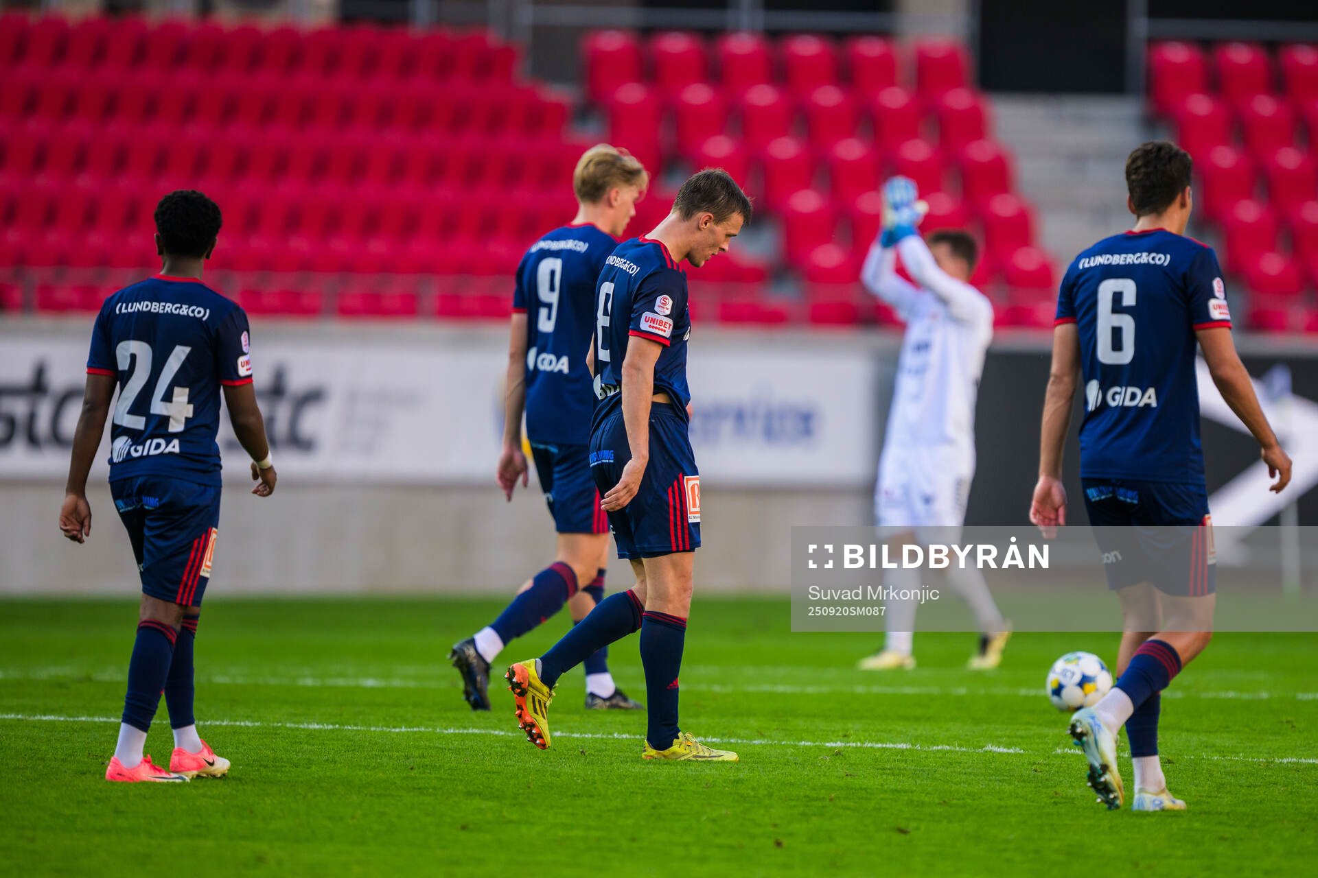 Sandvikens IFs Daniel Söderberg deppar