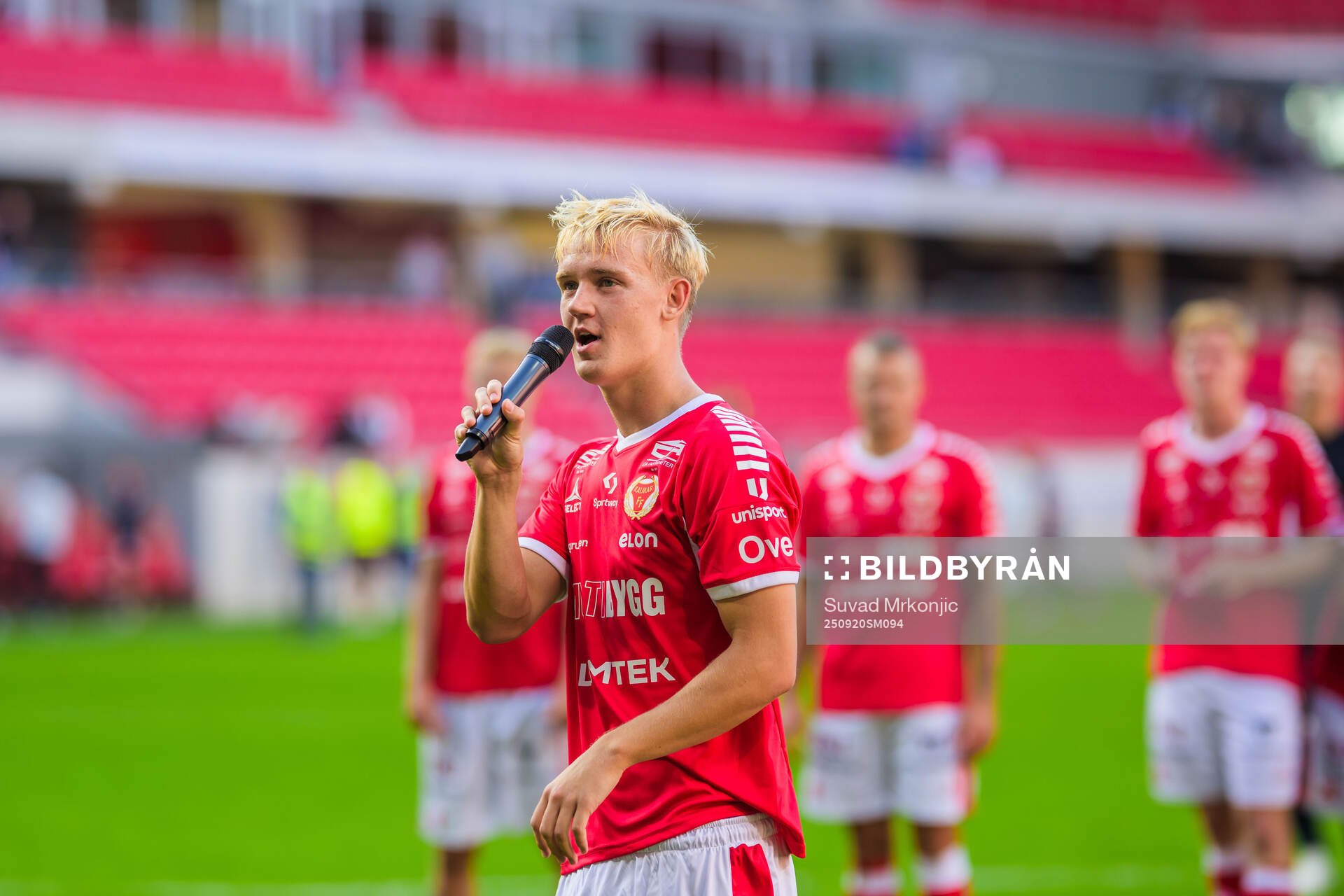 Kalmars Carl Gustafsson jublar