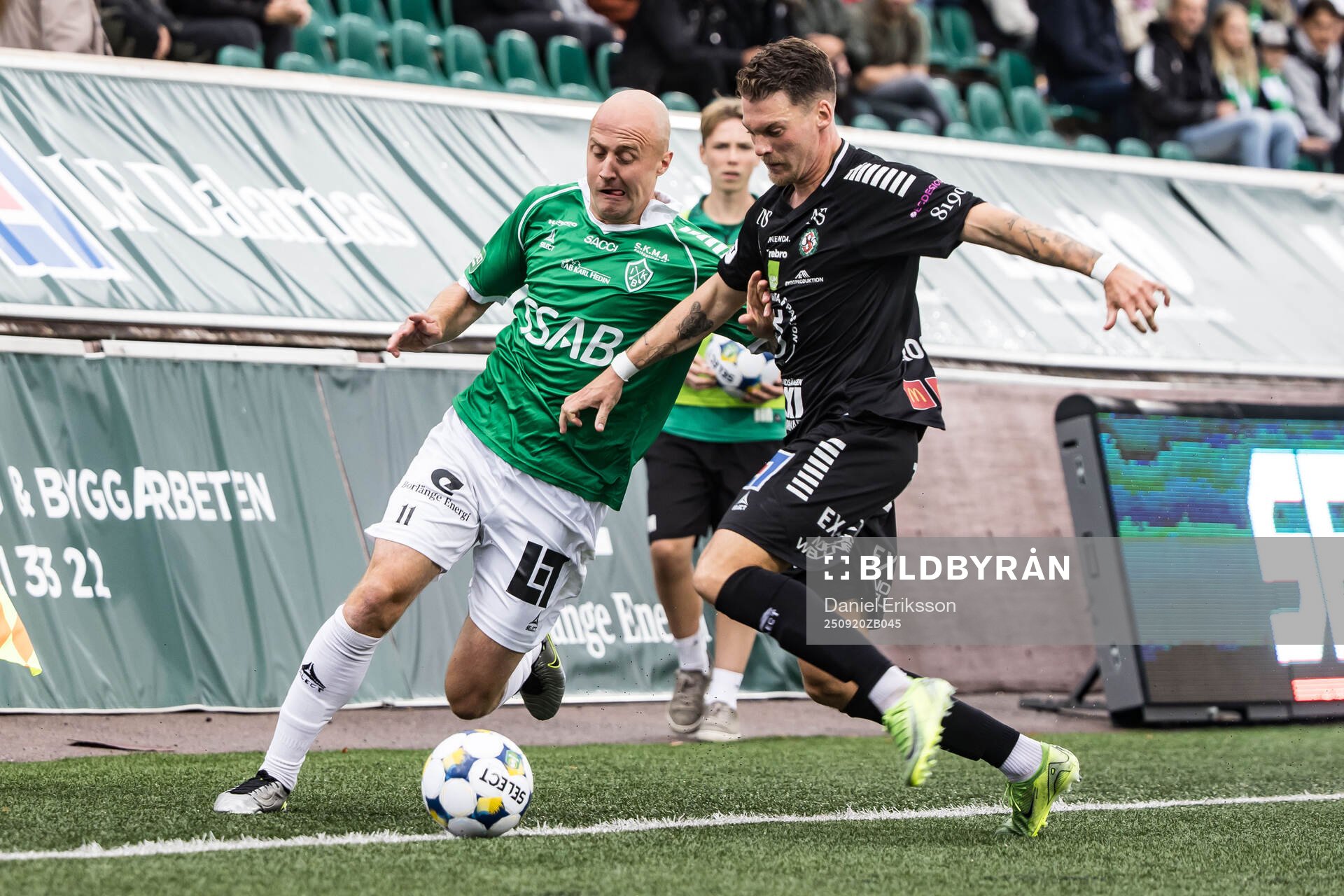 Brages Anton Lundin och Örebros Samuel Kroon