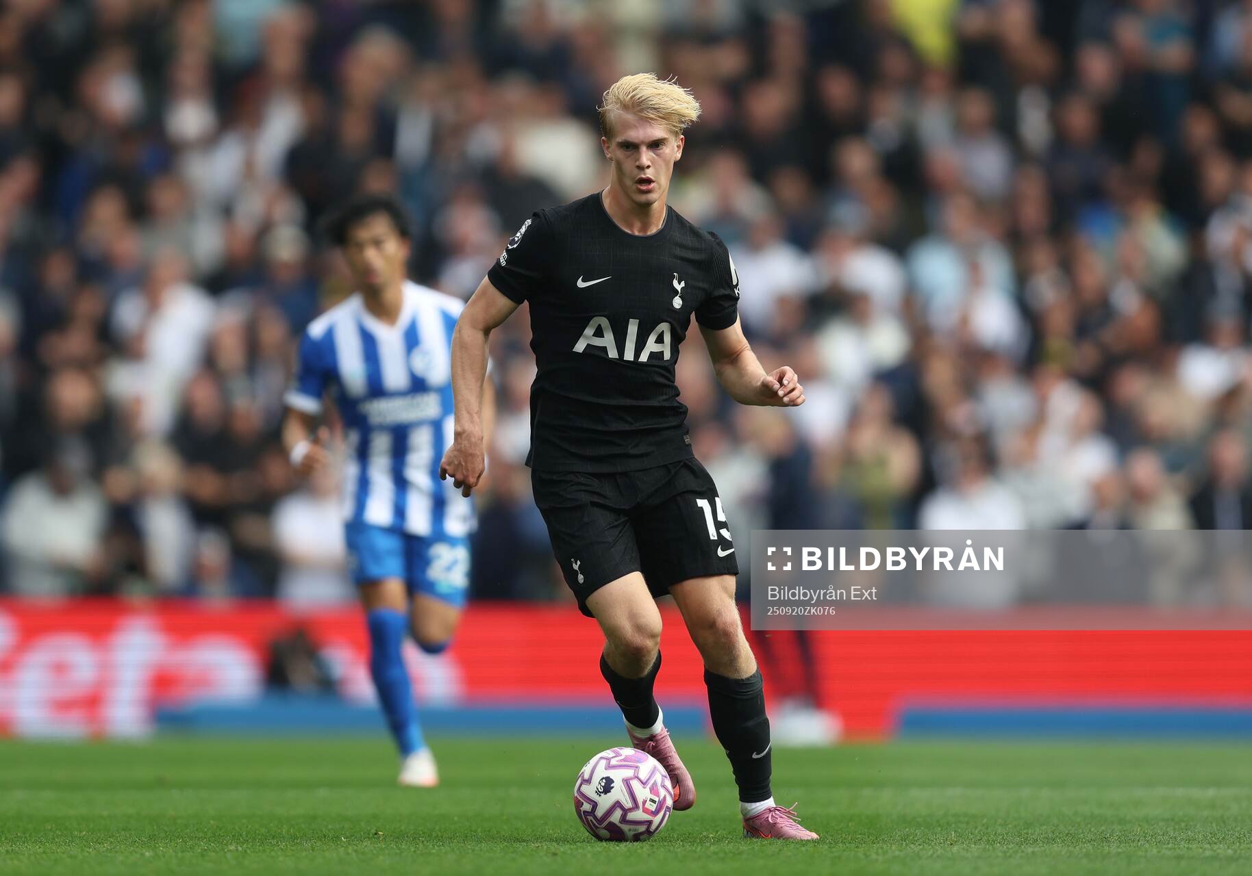 Lucas Bergvall of Tottenham