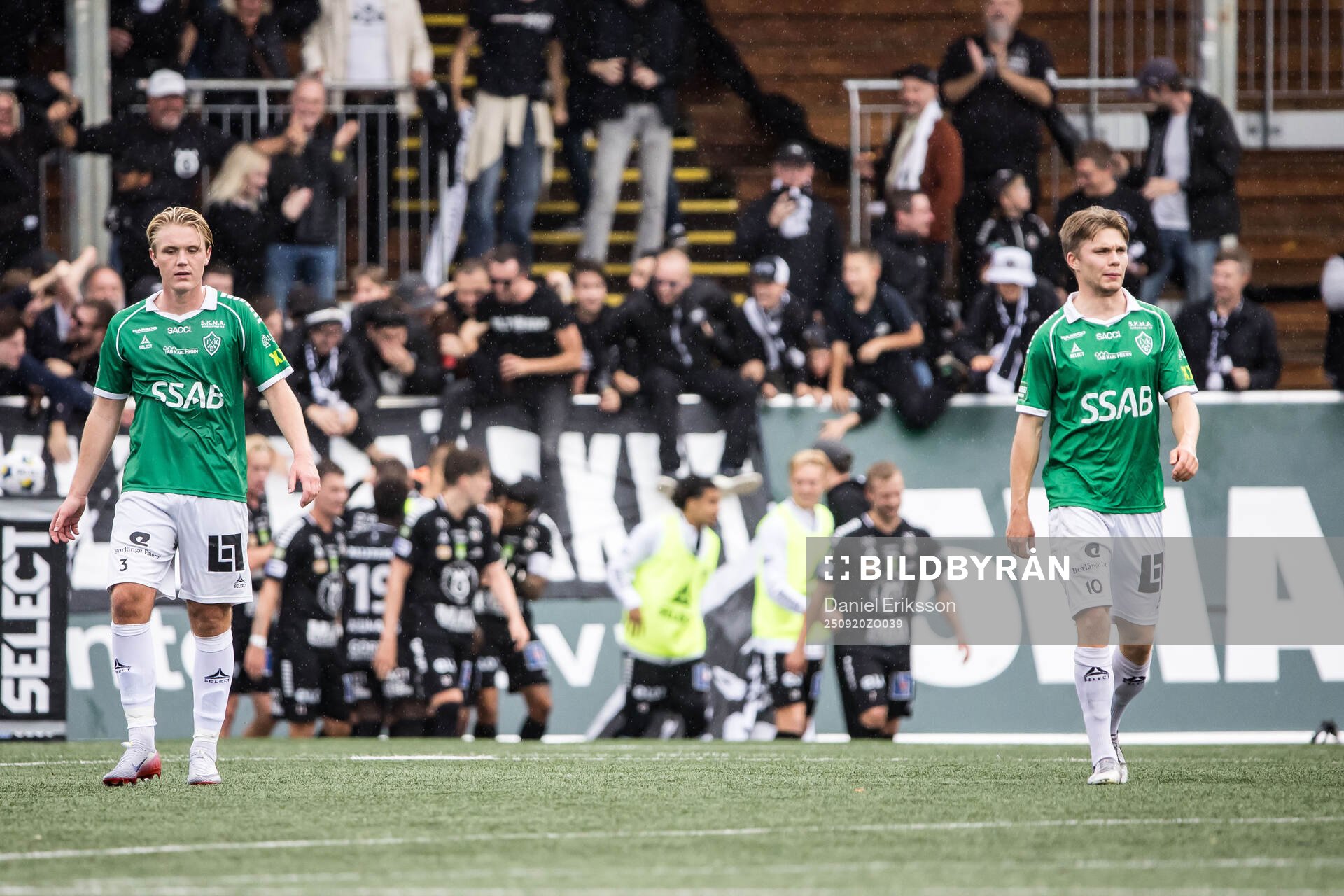 Brages Teodor Wålemark och Gustav Berggren deppar