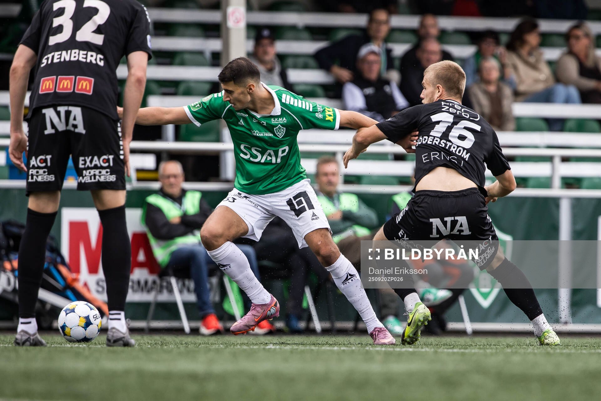 Brages Amar Muhsin och Örebros Hampus Söderström