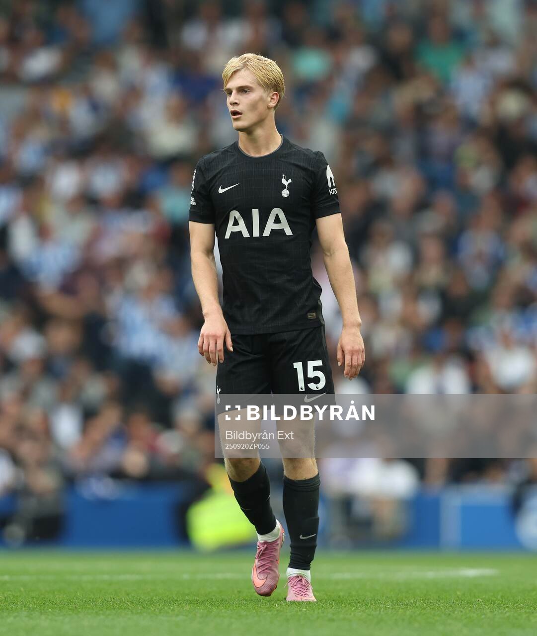 Lucas Bergvall of Tottenham