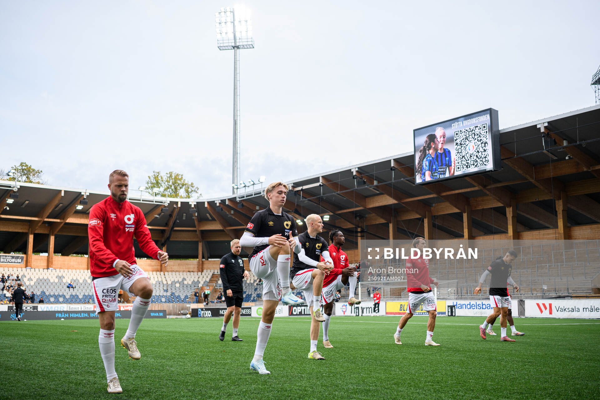 under fotbollsmatchen i Allsvenskan mellan Sirius och