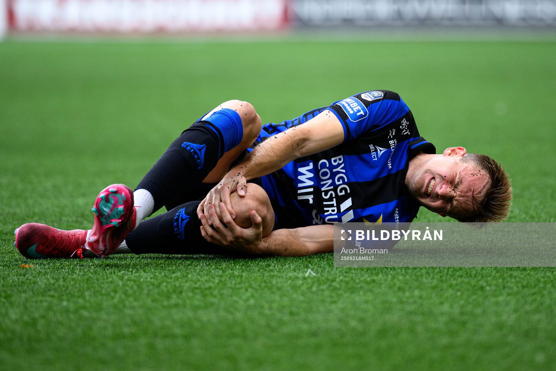 Sirius Oscar Krusnell har ont