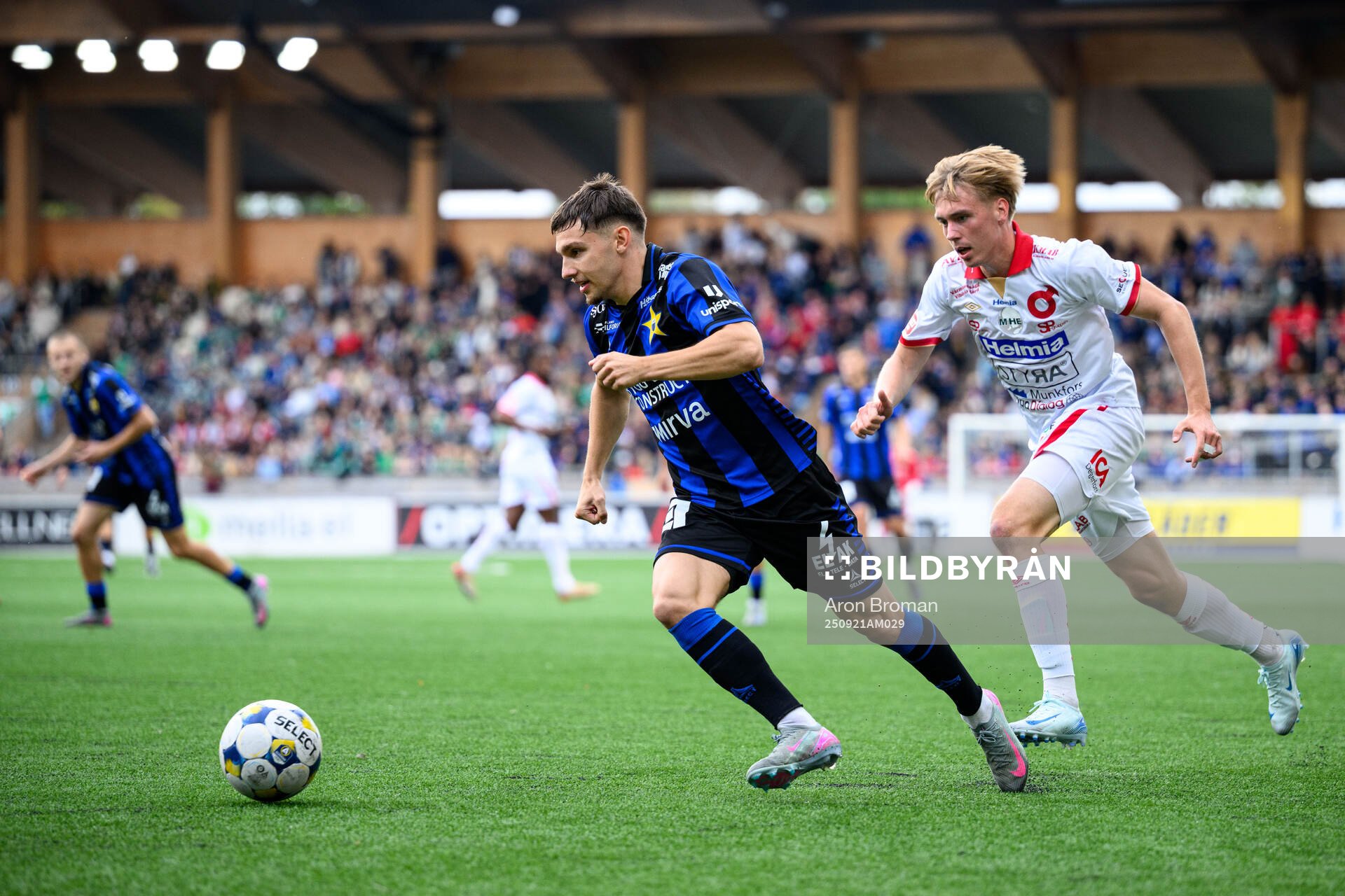 Sirius Isak Bjerkebo och Degerfors Santeri Haarala