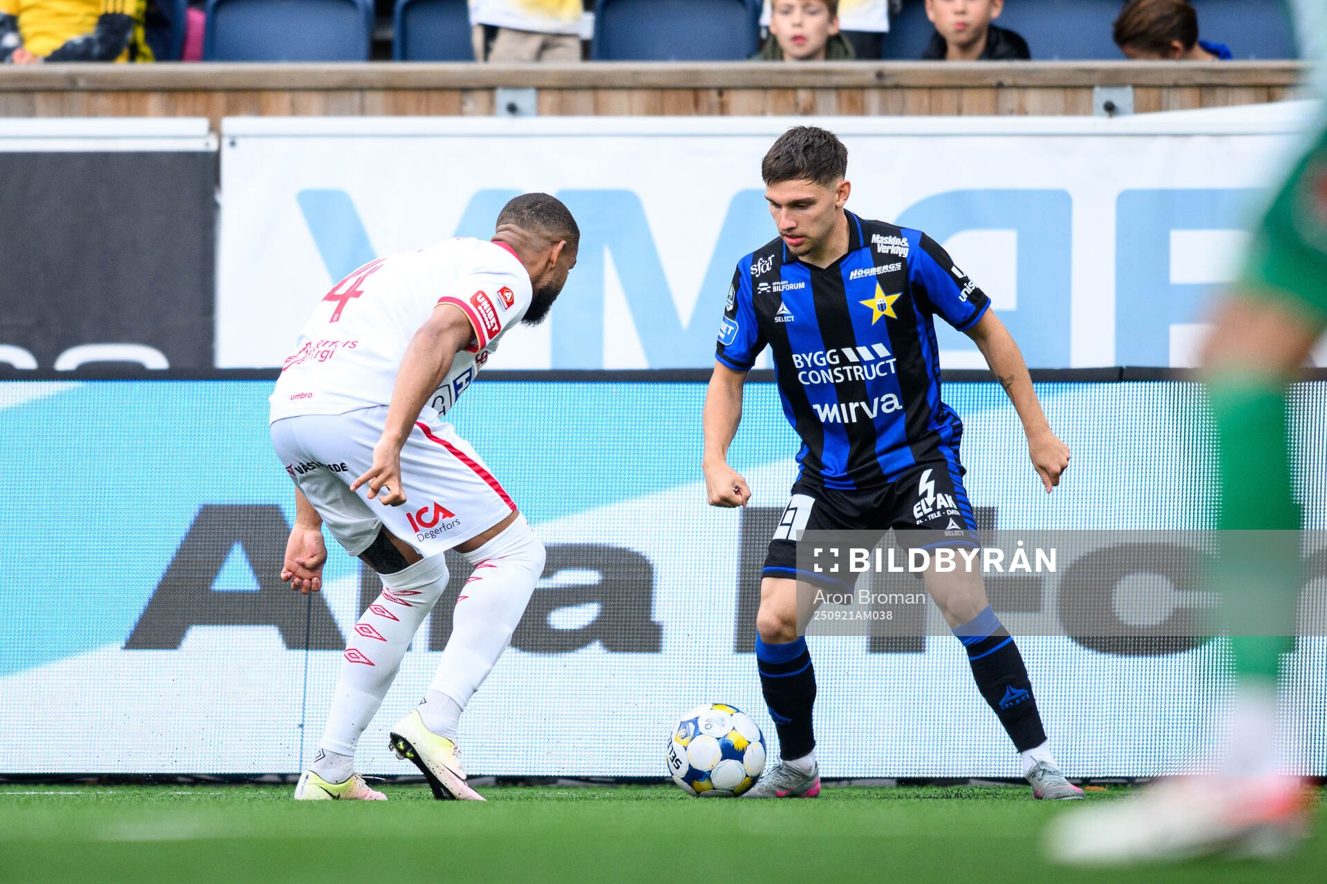 Degerfors Leon Hien och Sirius Isak Bjerkebo