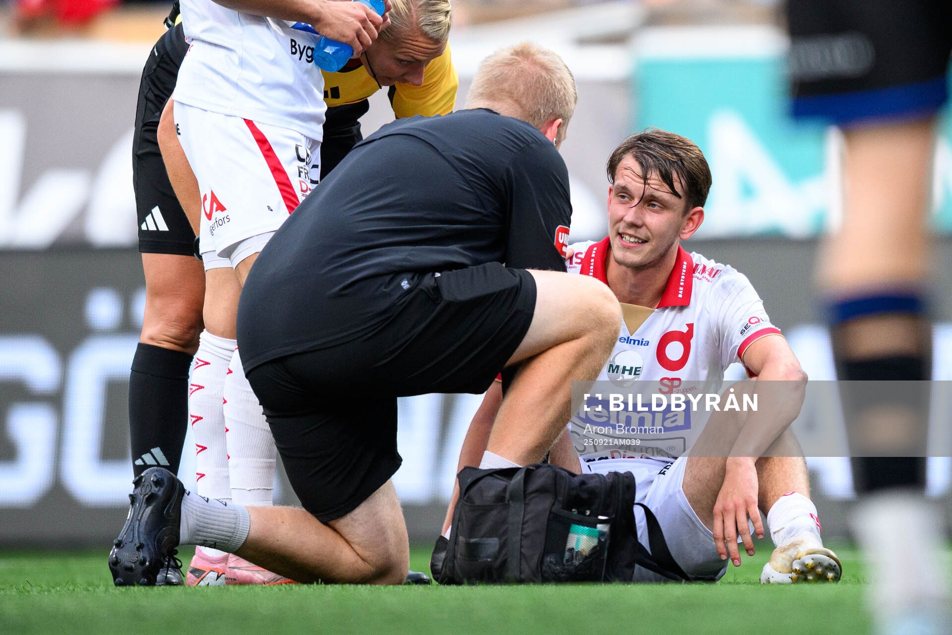 Degerfors Kazper Karlsson har ont