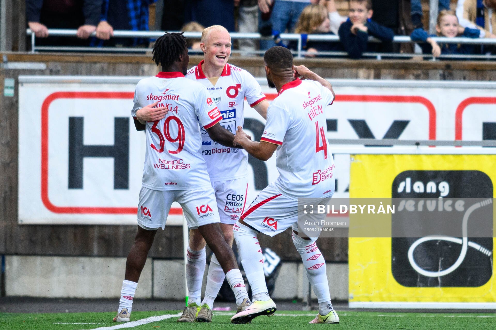 Degerfors Marcus Rafferty jublar