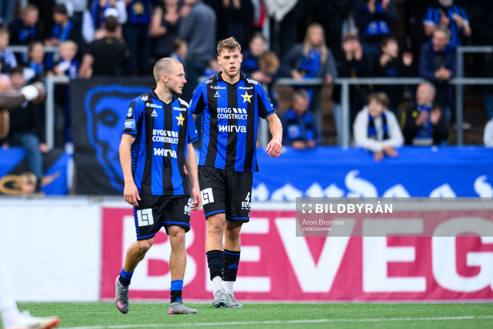 Sirius Melker Heier och Tobias Anker deppar