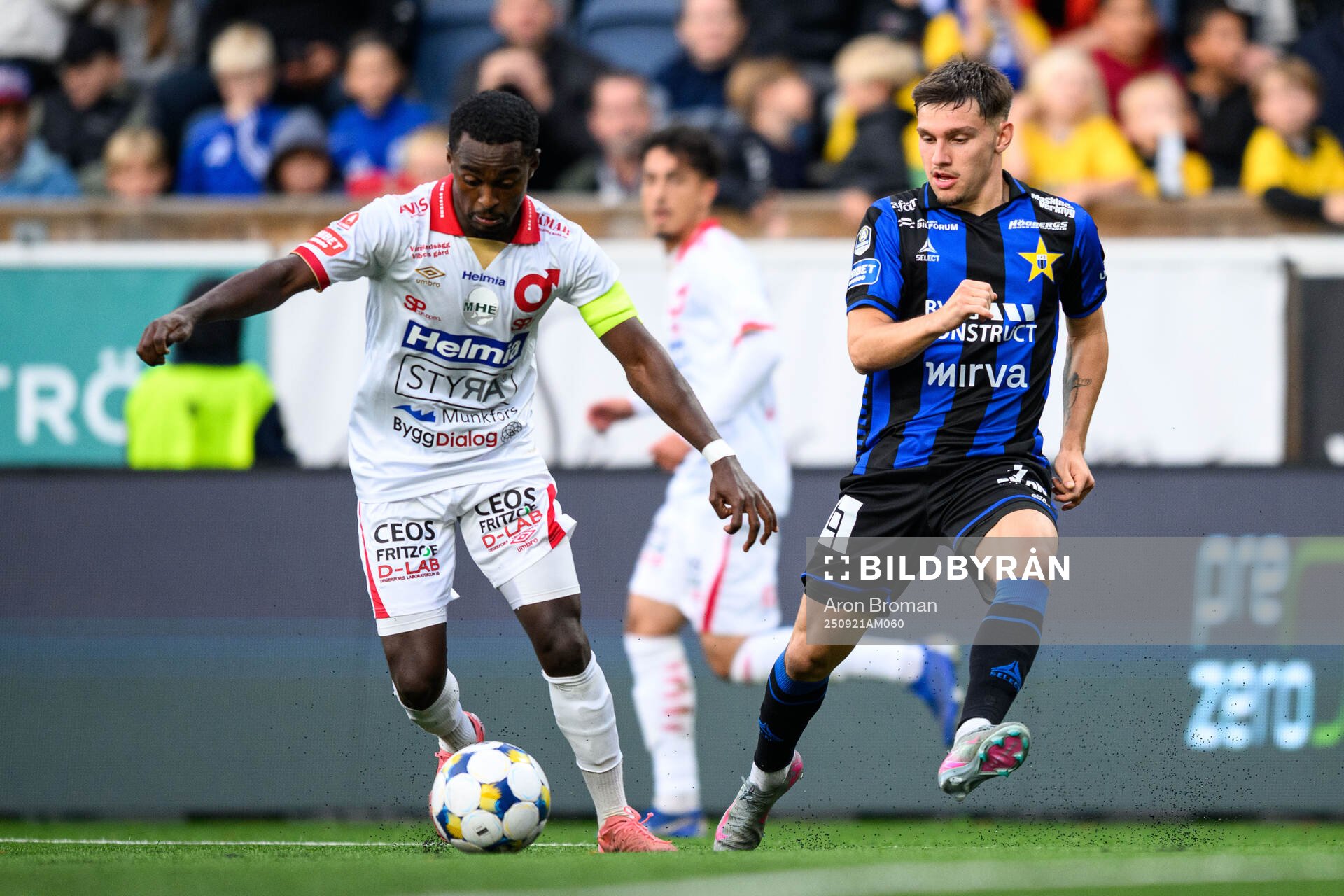 Degerfors Nahom Netabay och Sirius Isak Bjerkebo