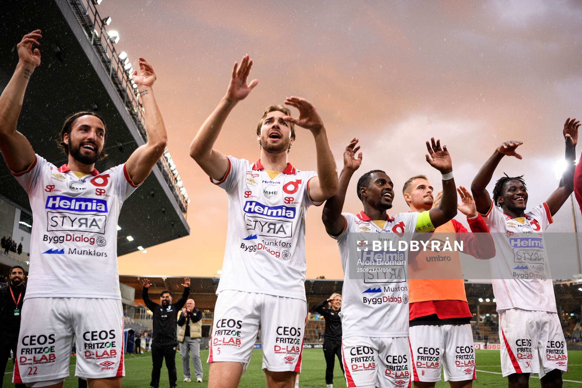 Degerfors Dijan Vukojevic, Juhani Pikkarainen, Nahom