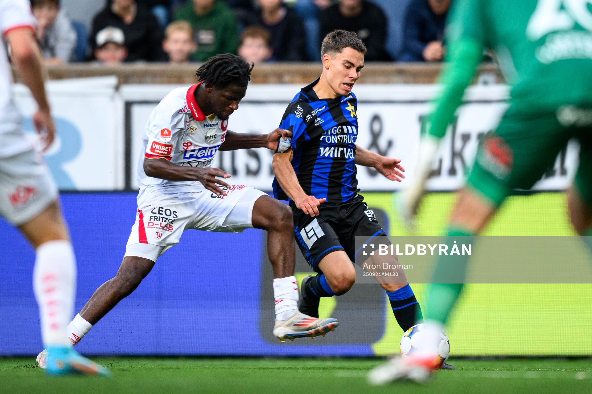 Degerfors Philippe Ndinga Ossiabadjouo och Sirius Leo Walta