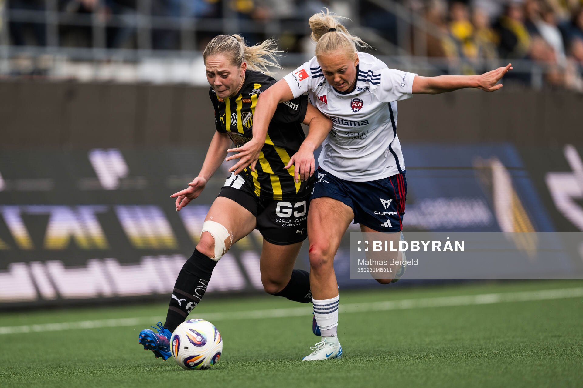 Häcken och Rosengårds Molly Johansson