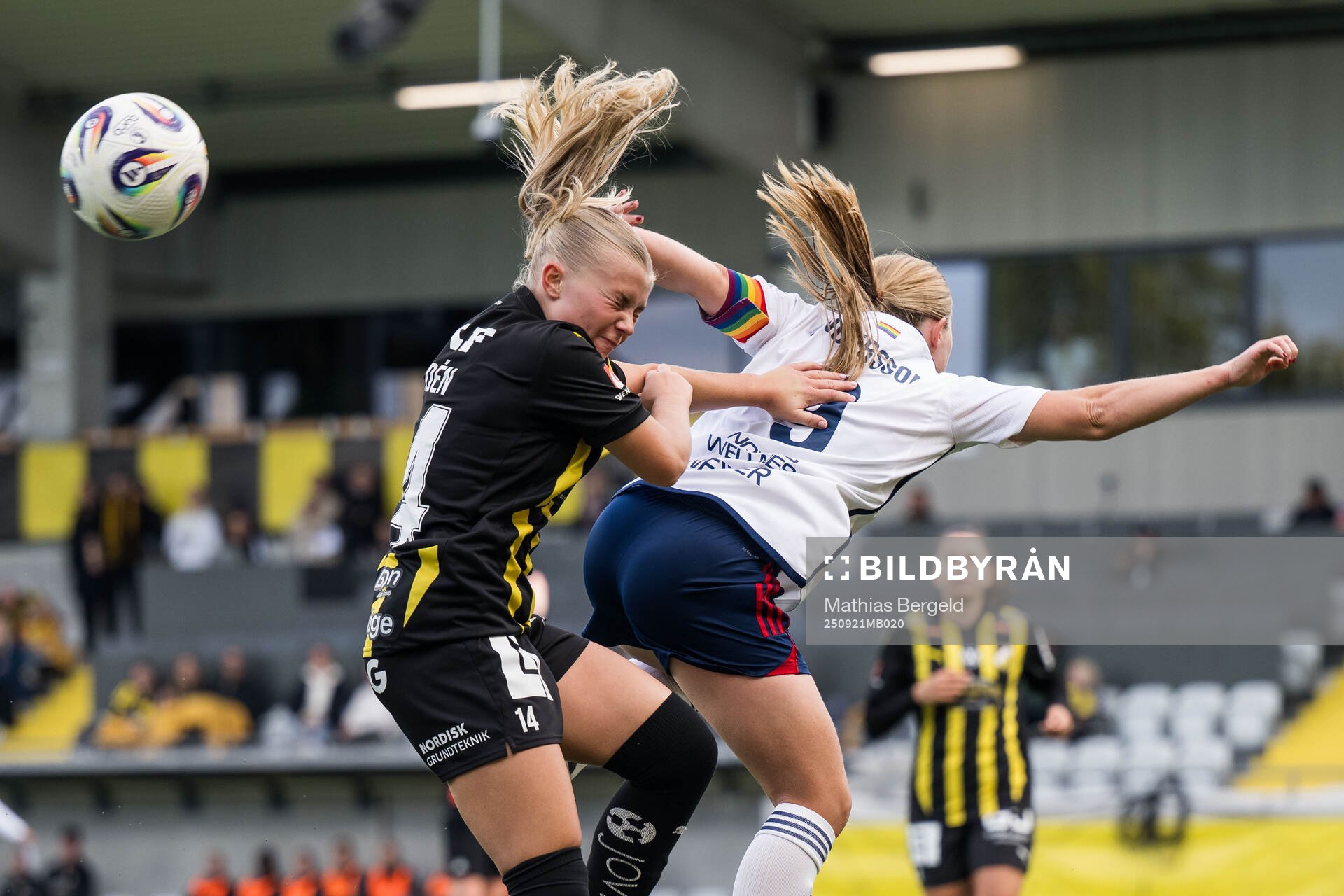 Häckens Matilda Nildén och Rosengårds Hanna Andersson