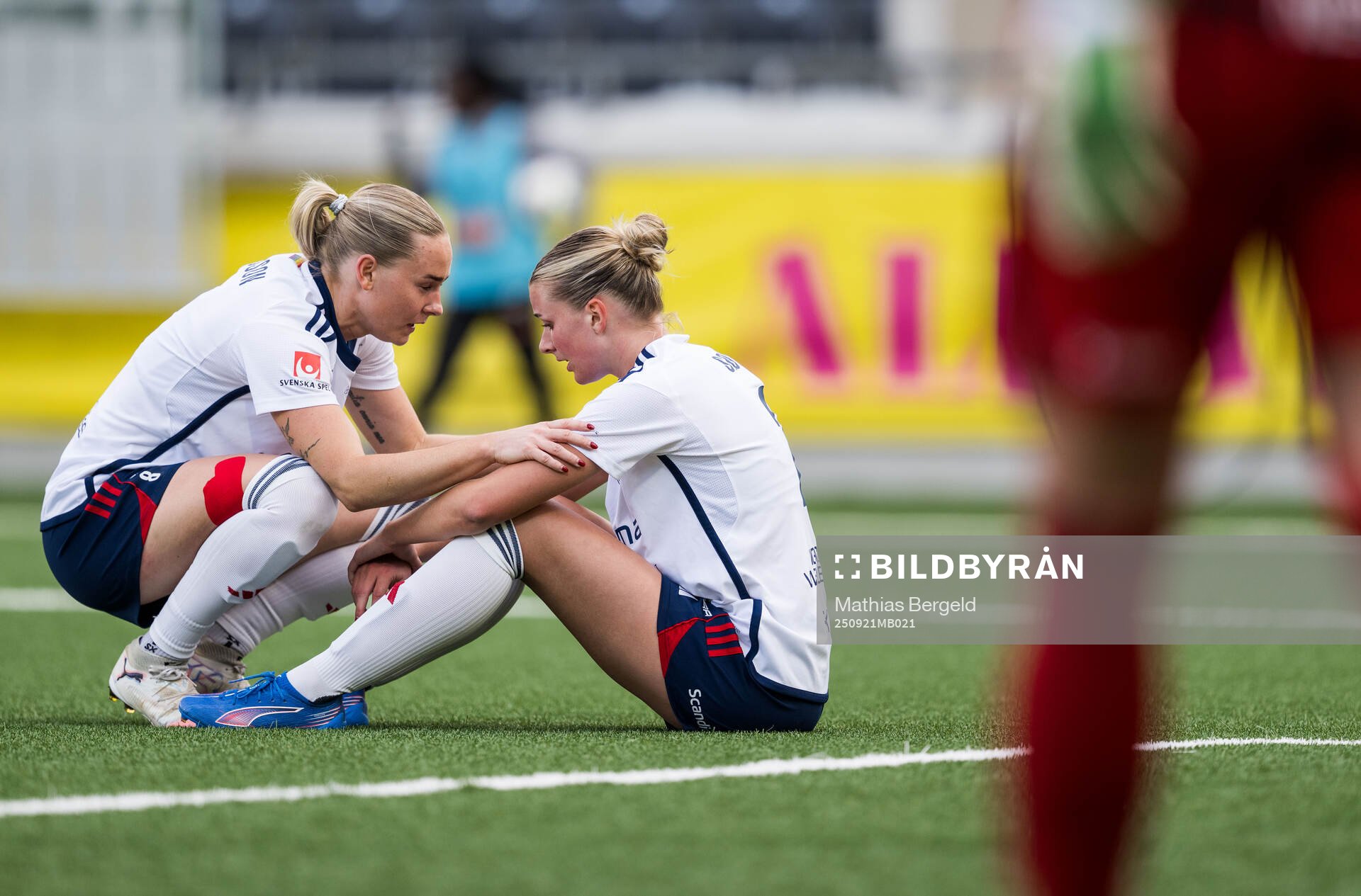 Rosengårds Emma Jansson och Thea Sørbo