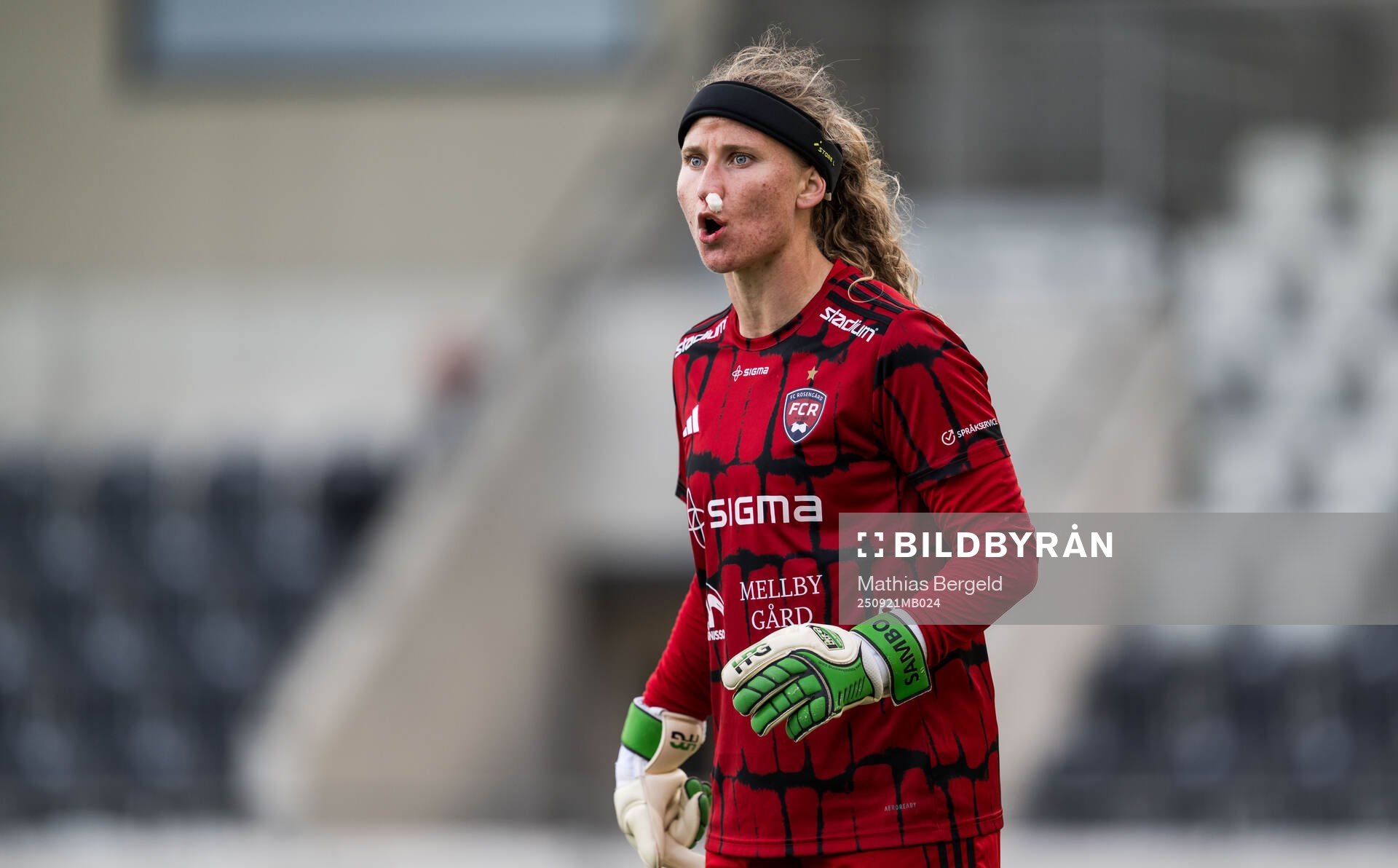 Rosengårds målvakt Samantha Leshnak Murphy