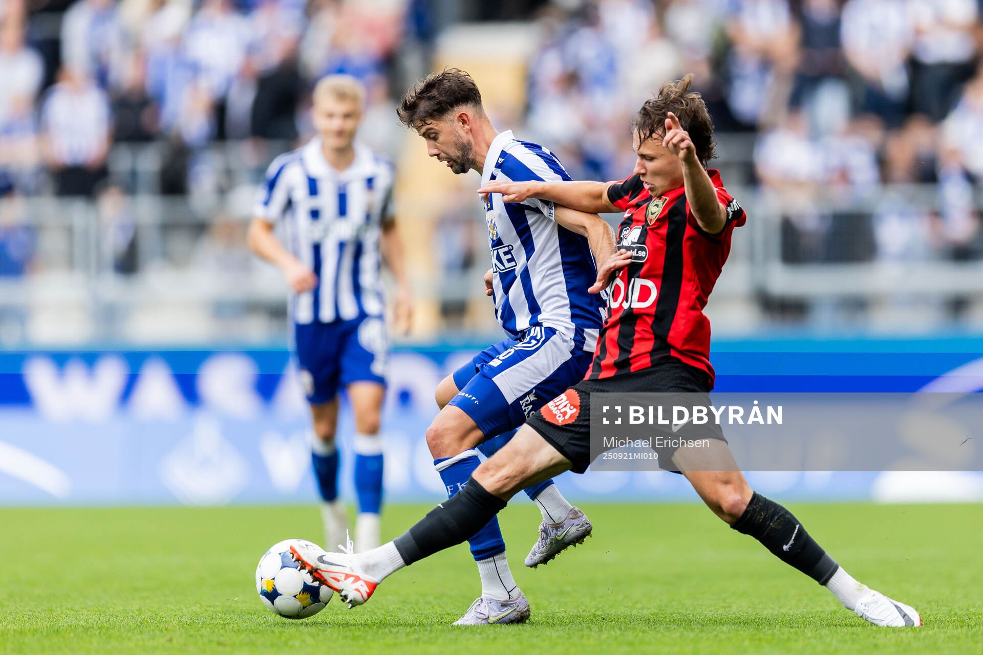 IFK Göteborgs Ramon Pascal Lundqvist och Brommapojkarnas