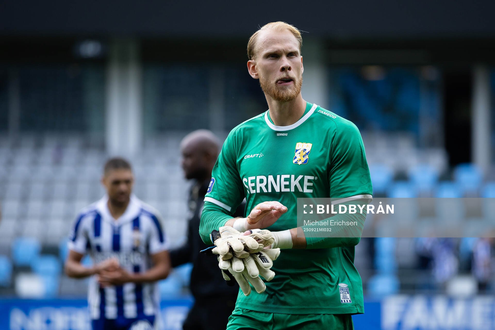 IFK Göteborgs målvakt Pontus Dahlberg deppar