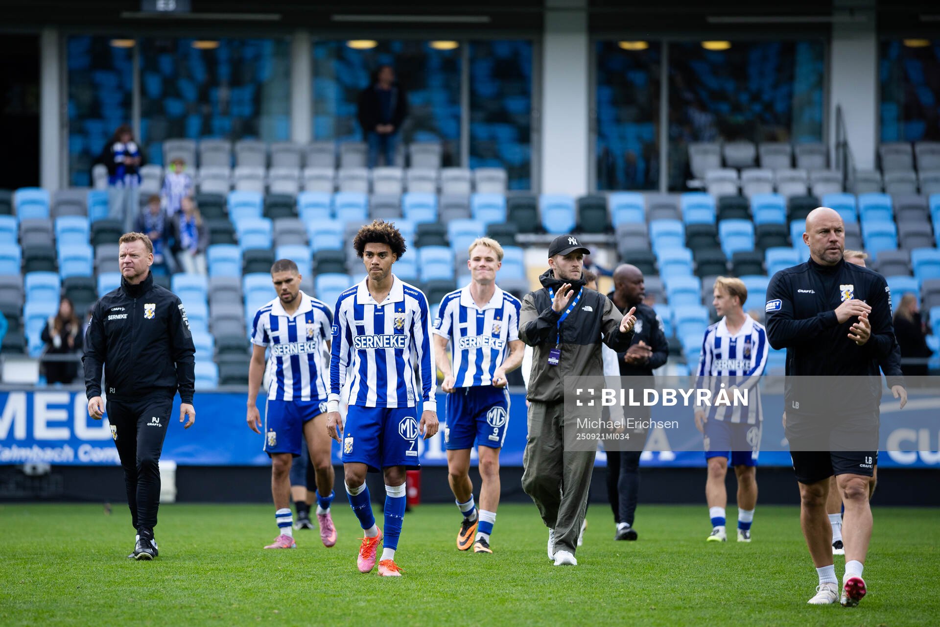 IFK Göteborgs spelare deppar