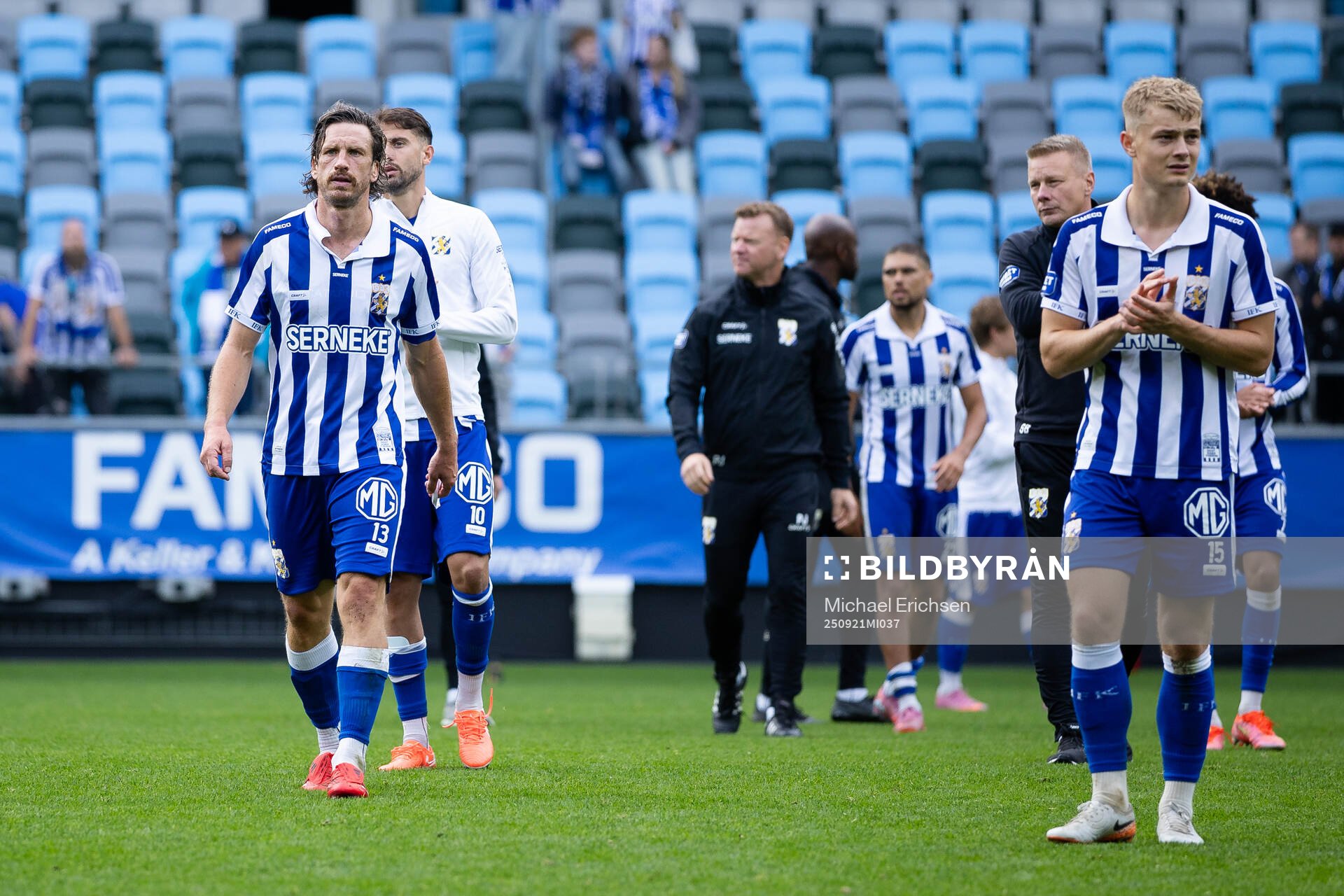IFK Göteborgs Gustav Svensson och David Kruse deppar