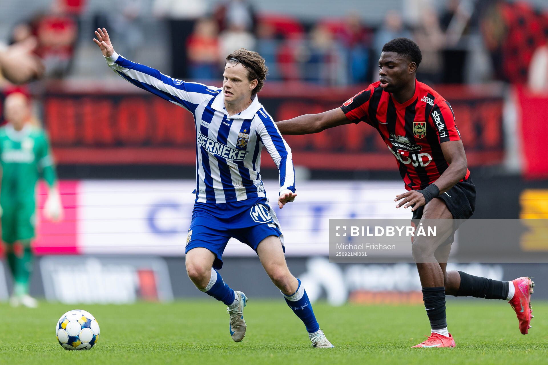 IFK Göteborgs Kolbeinn Thordarson och Brommapojkarnas