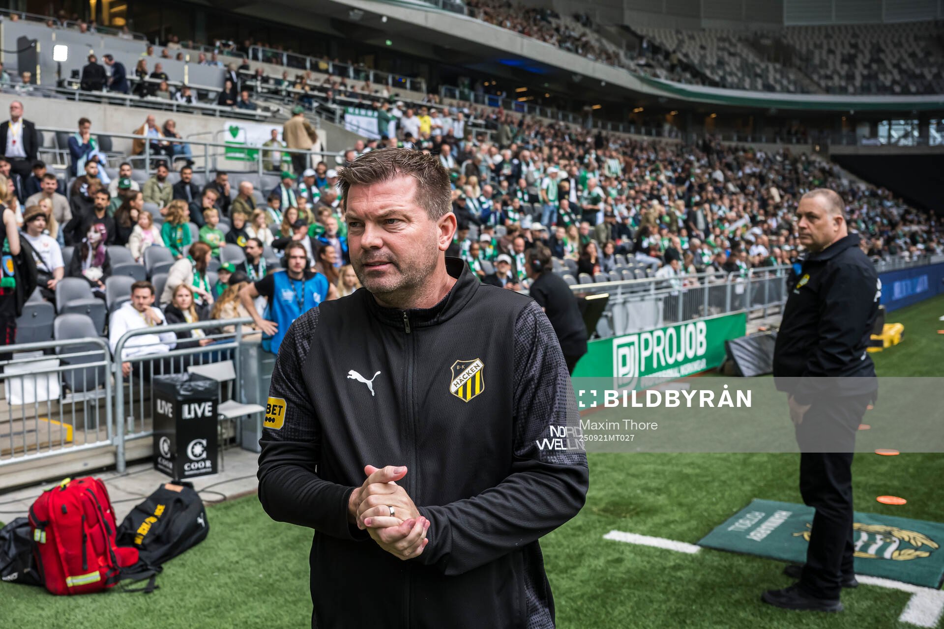Häckens tränare Jens Gustafsson