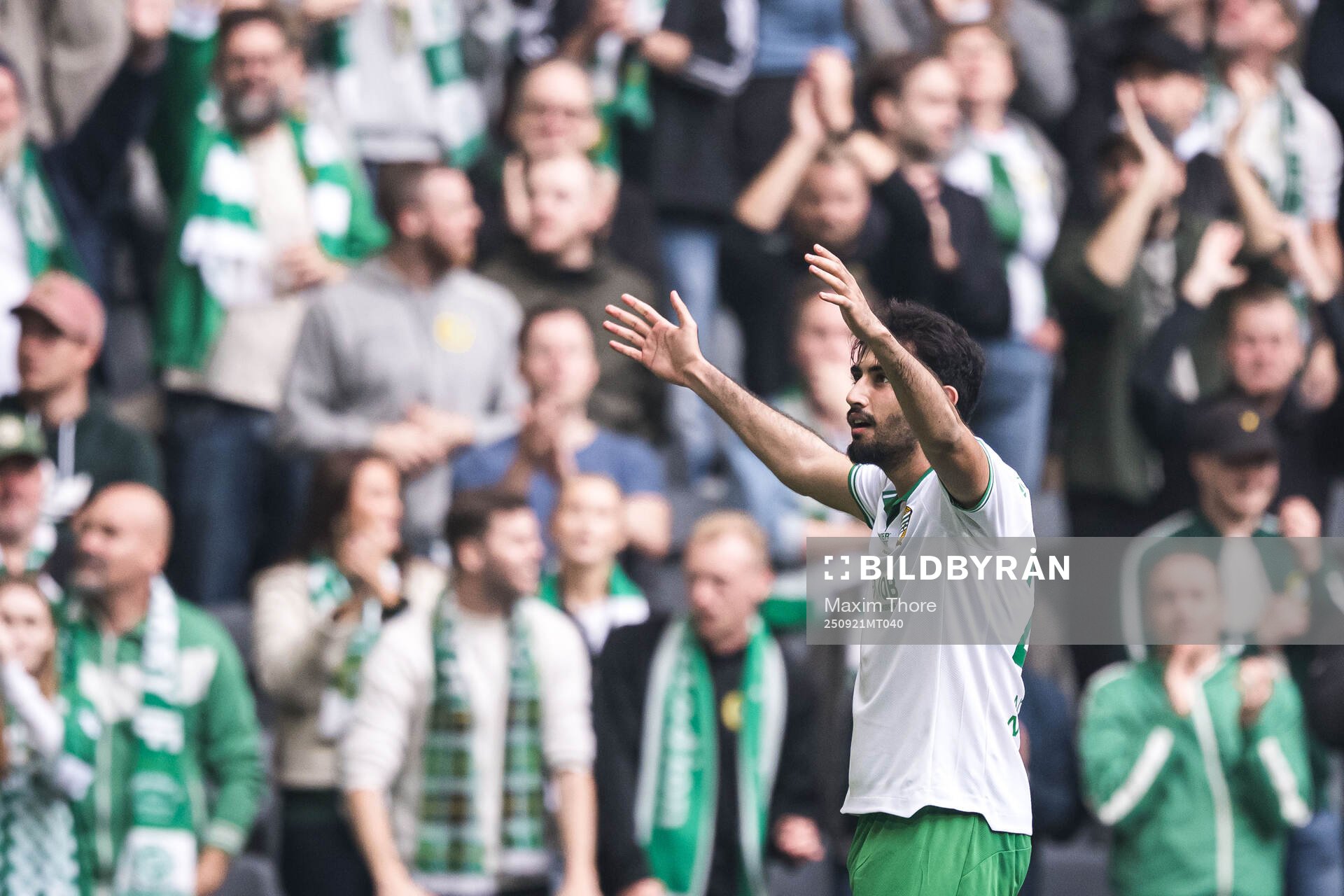 Hammarbys Montader Madjed jublar