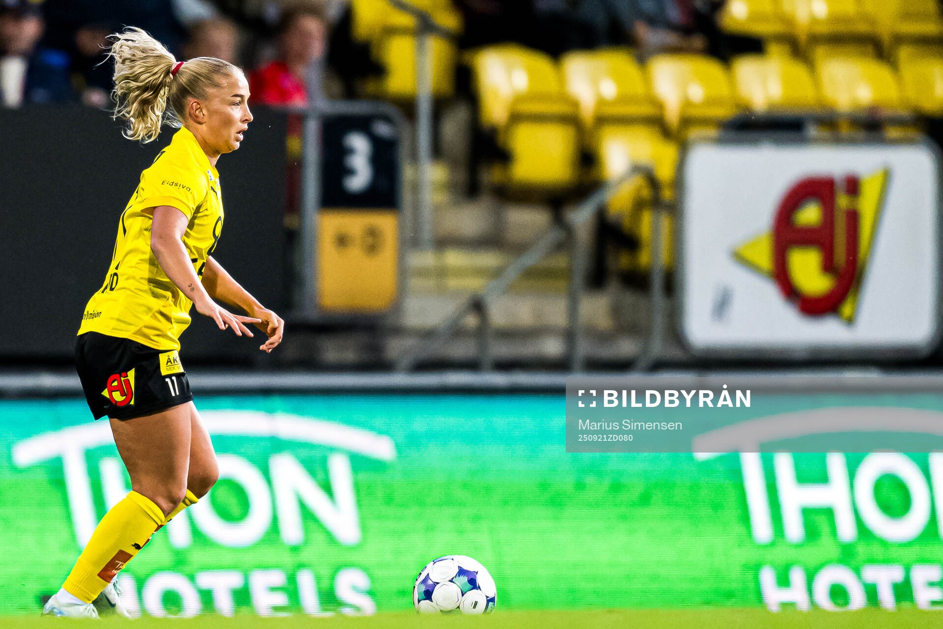Rikke Bogetveit Nygard of LSK Kvinner