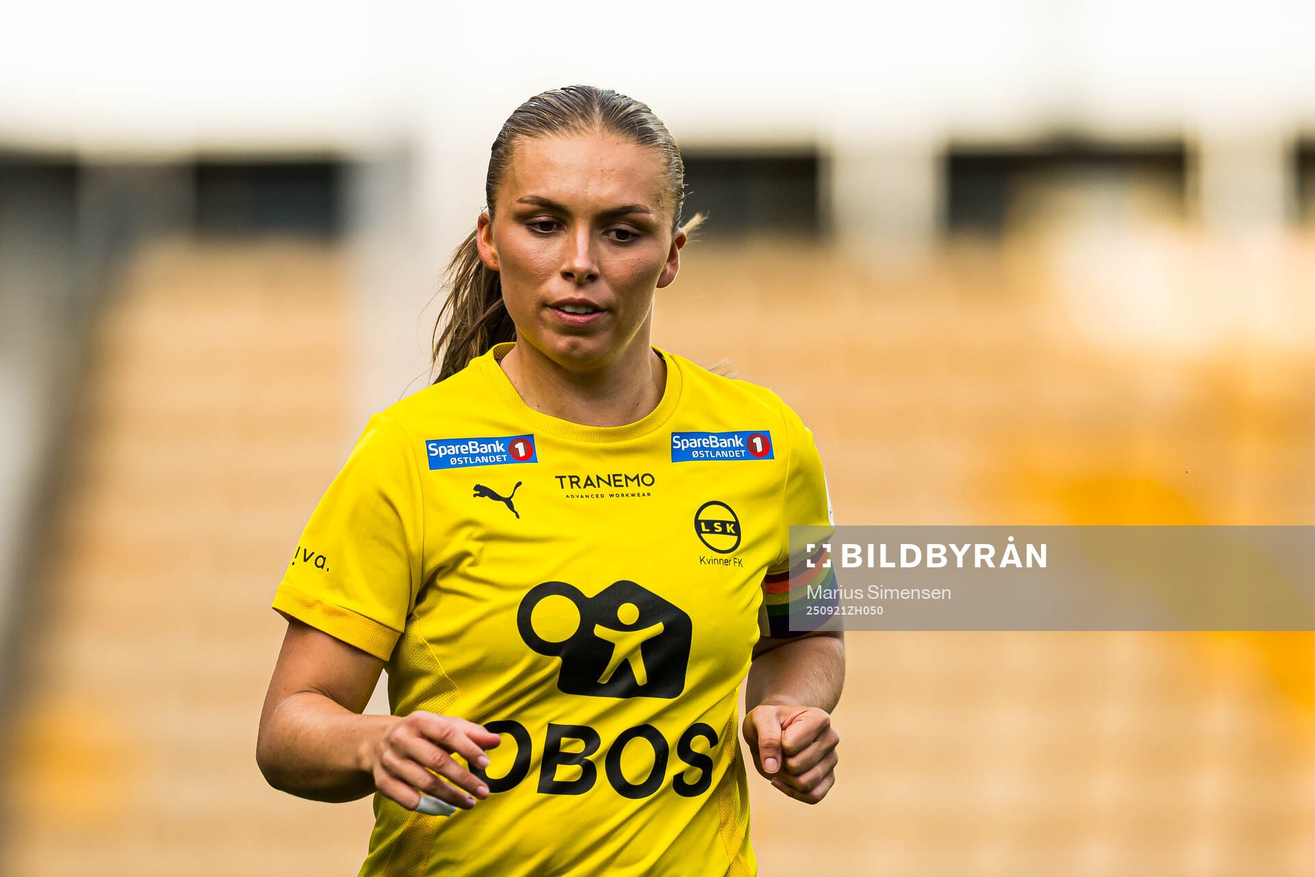 Marte Bjelde Hjelmhaug of LSK Kvinner
