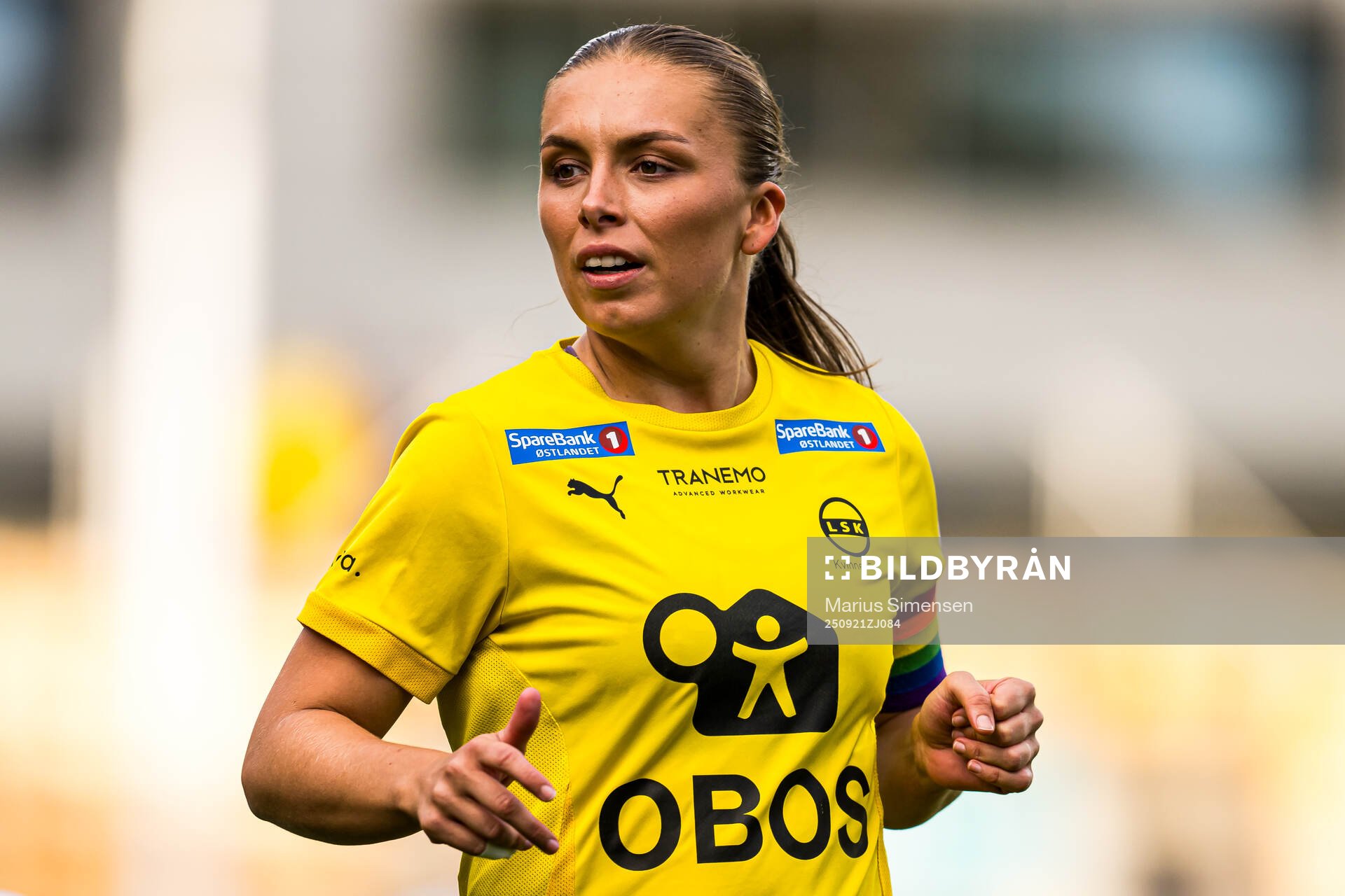Marte Bjelde Hjelmhaug of LSK Kvinner