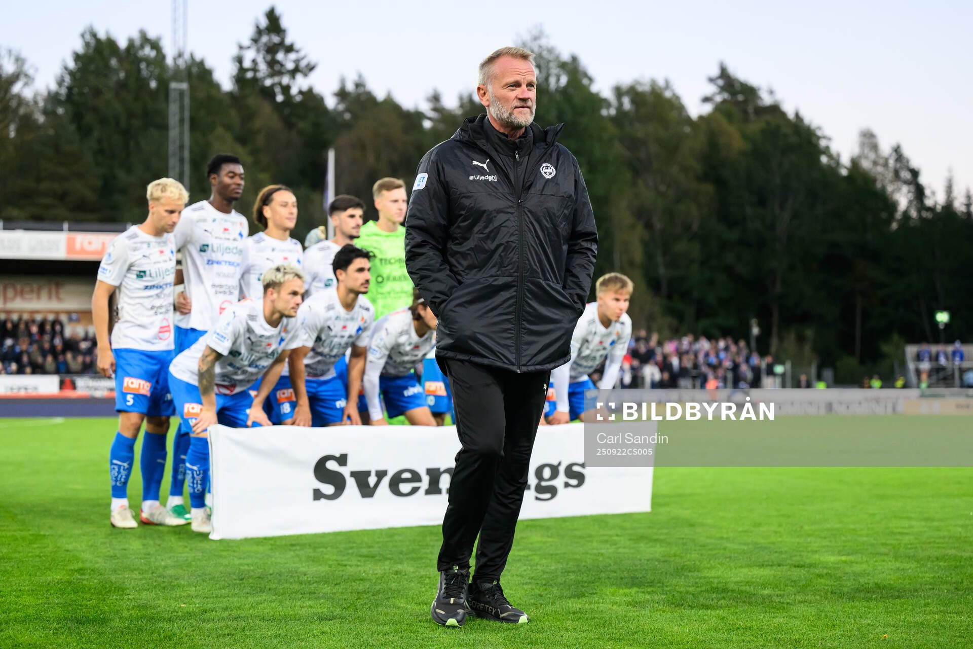 Värnamos tränare Arne Sandstø