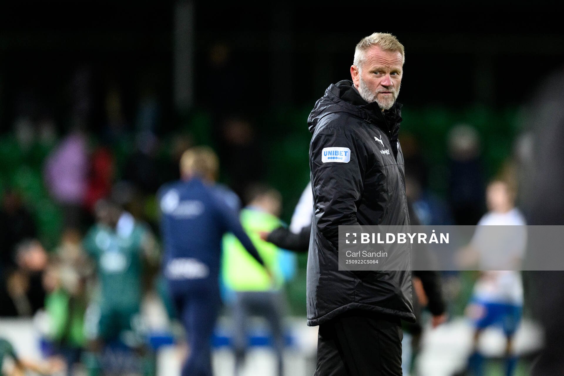 Värnamos tränare Arne Sandstø