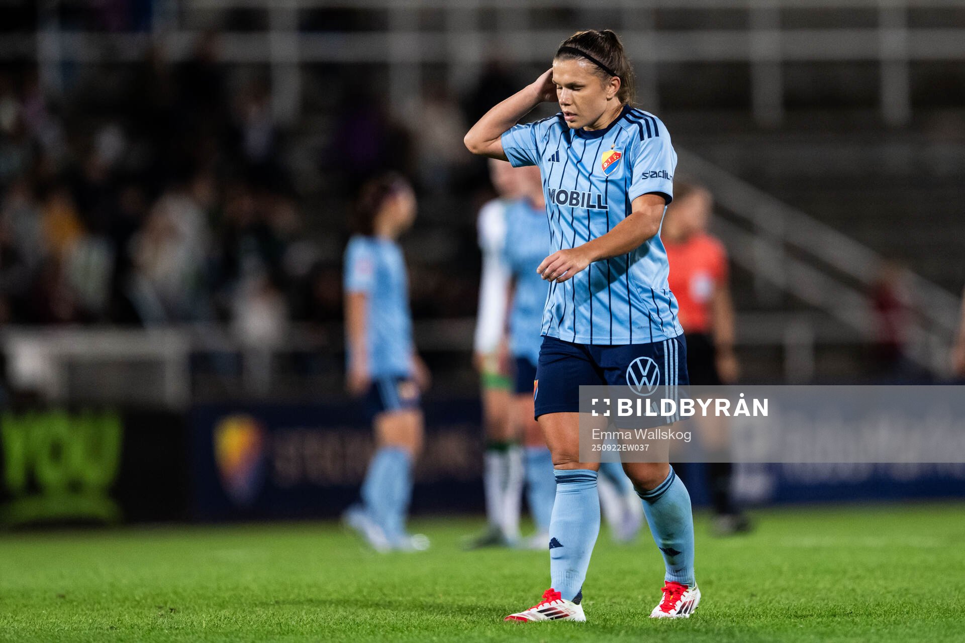 Djurgårdens Alexsandra Lobanova deppar