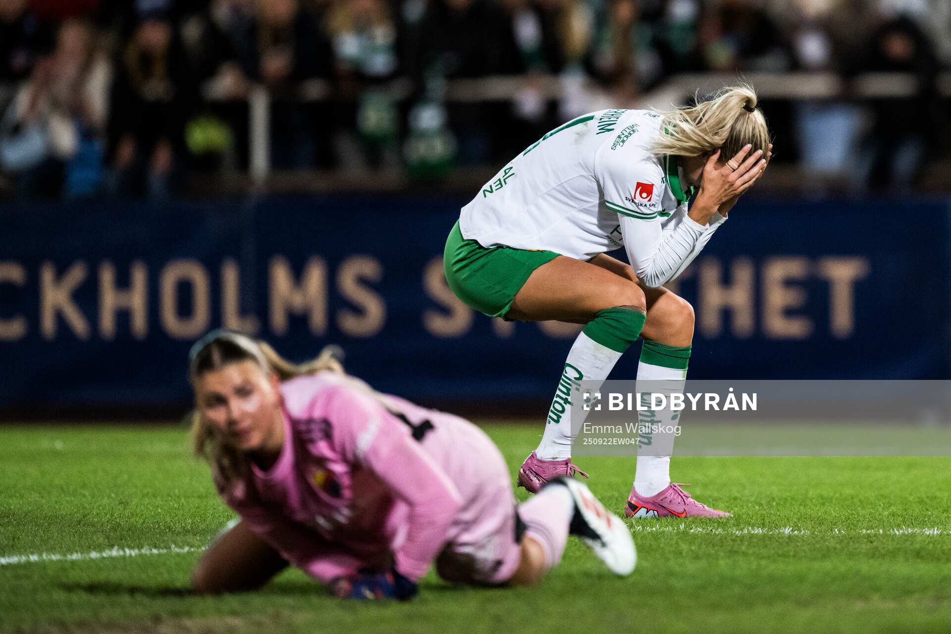 Hammarbys Ellen Wangerheim deppar