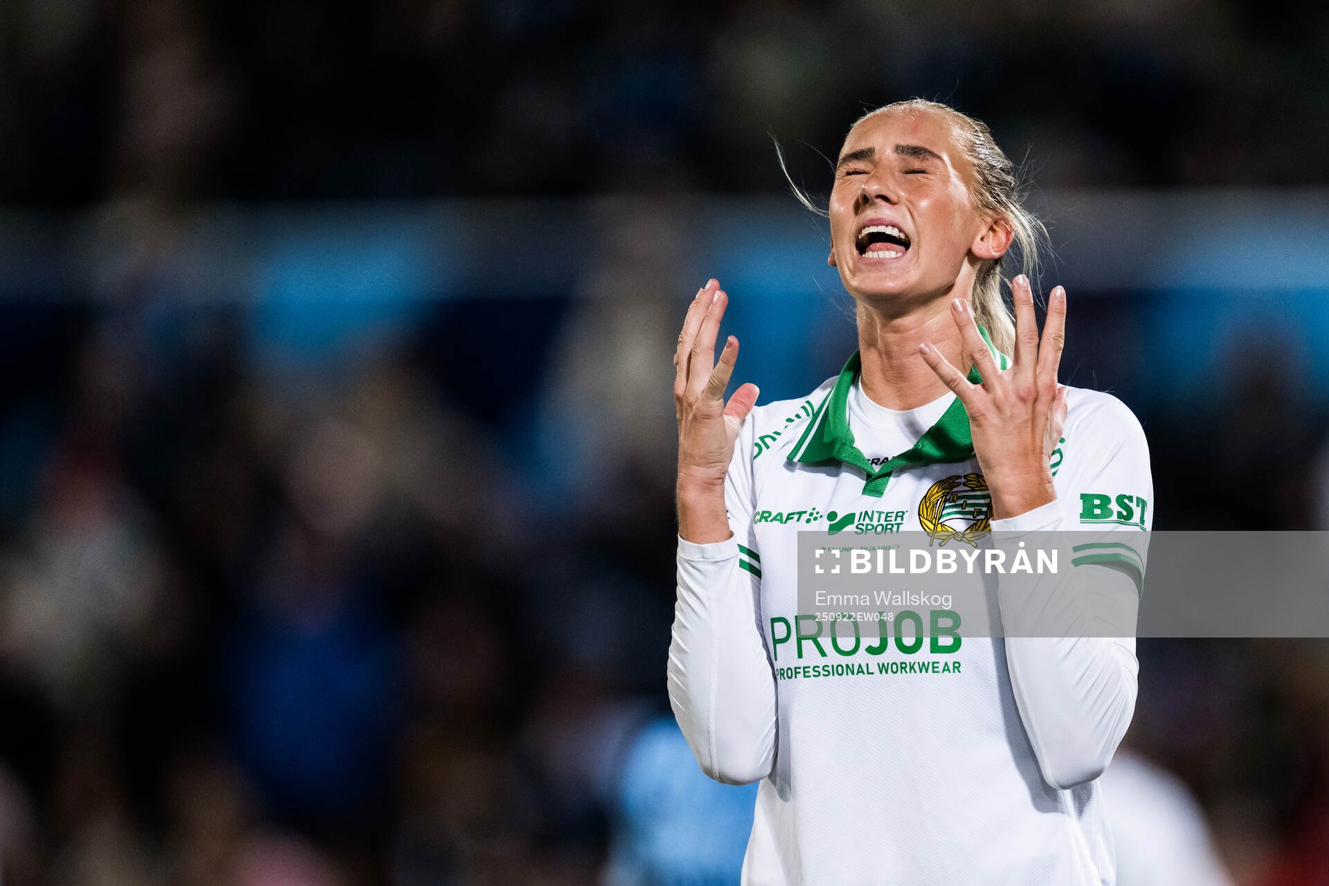 Hammarbys Ellen Wangerheim deppar